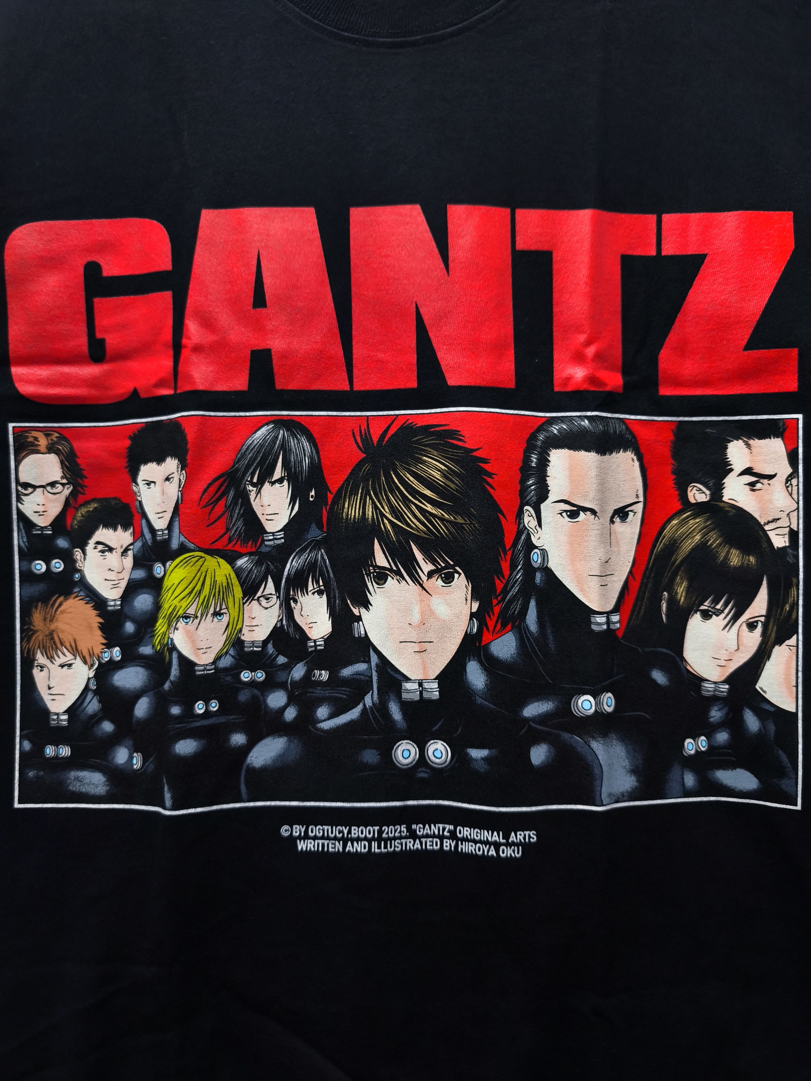 Anime Gantz Shūdan Kyōki Group Madness T-shirt Size US XL / EU 56 / 4 - 2 Thumbnail