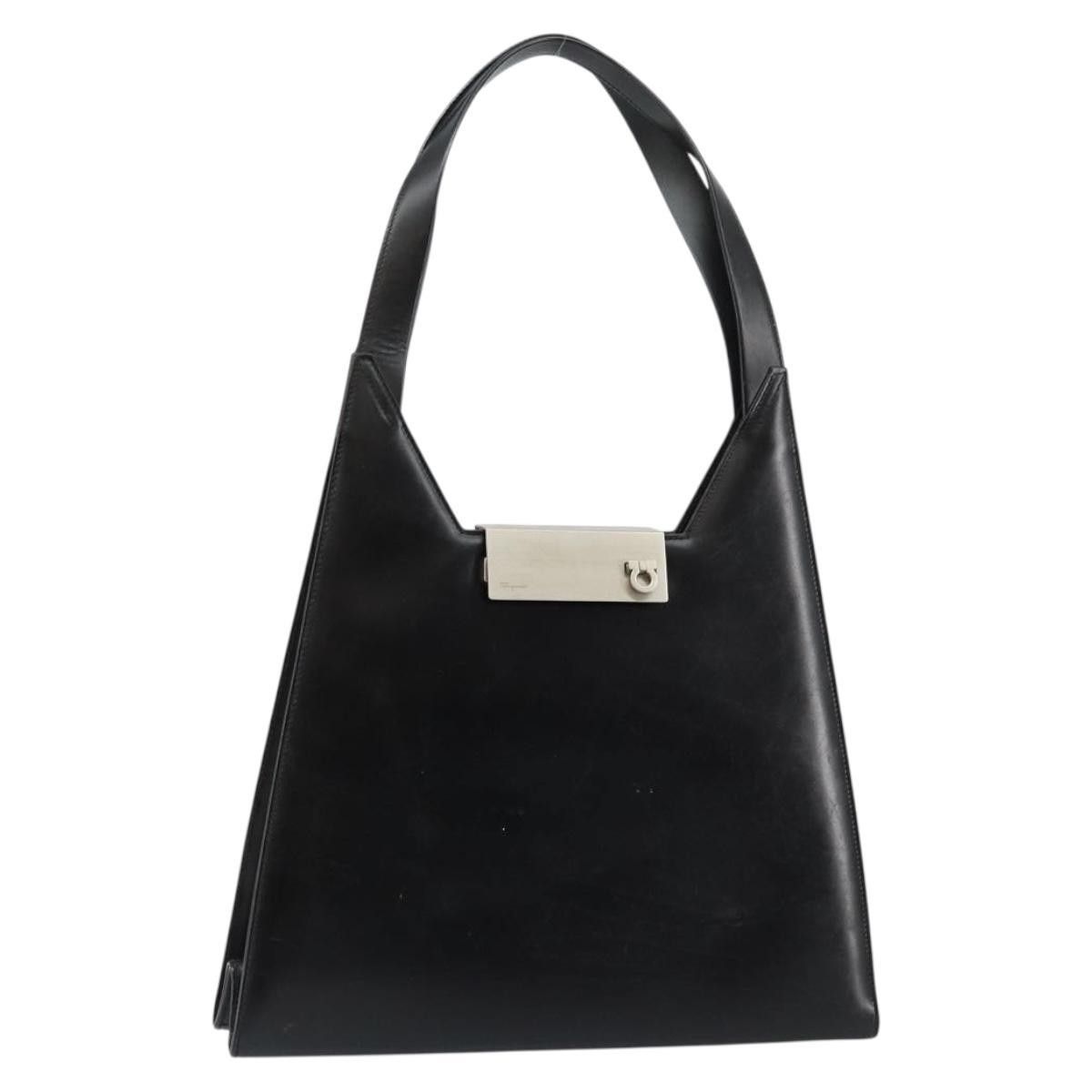 Salvatore Ferragamo Salvatore Ferragamo Gancini Shoulder Bag Leather Size ONE SIZE - 1 Thumbnail