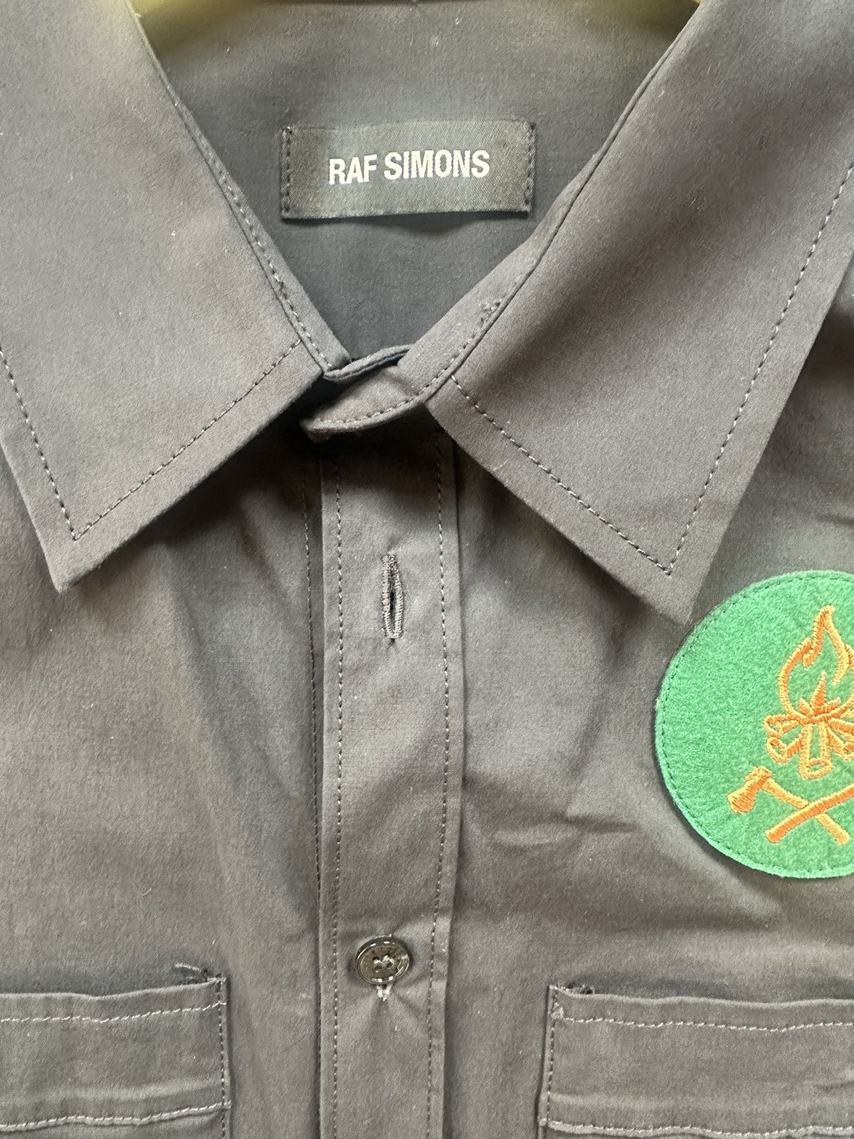 Raf Simons Scout Shirt S/S 16 ARCHIVE Size US M / EU 48-50 / 2 - 5 Thumbnail
