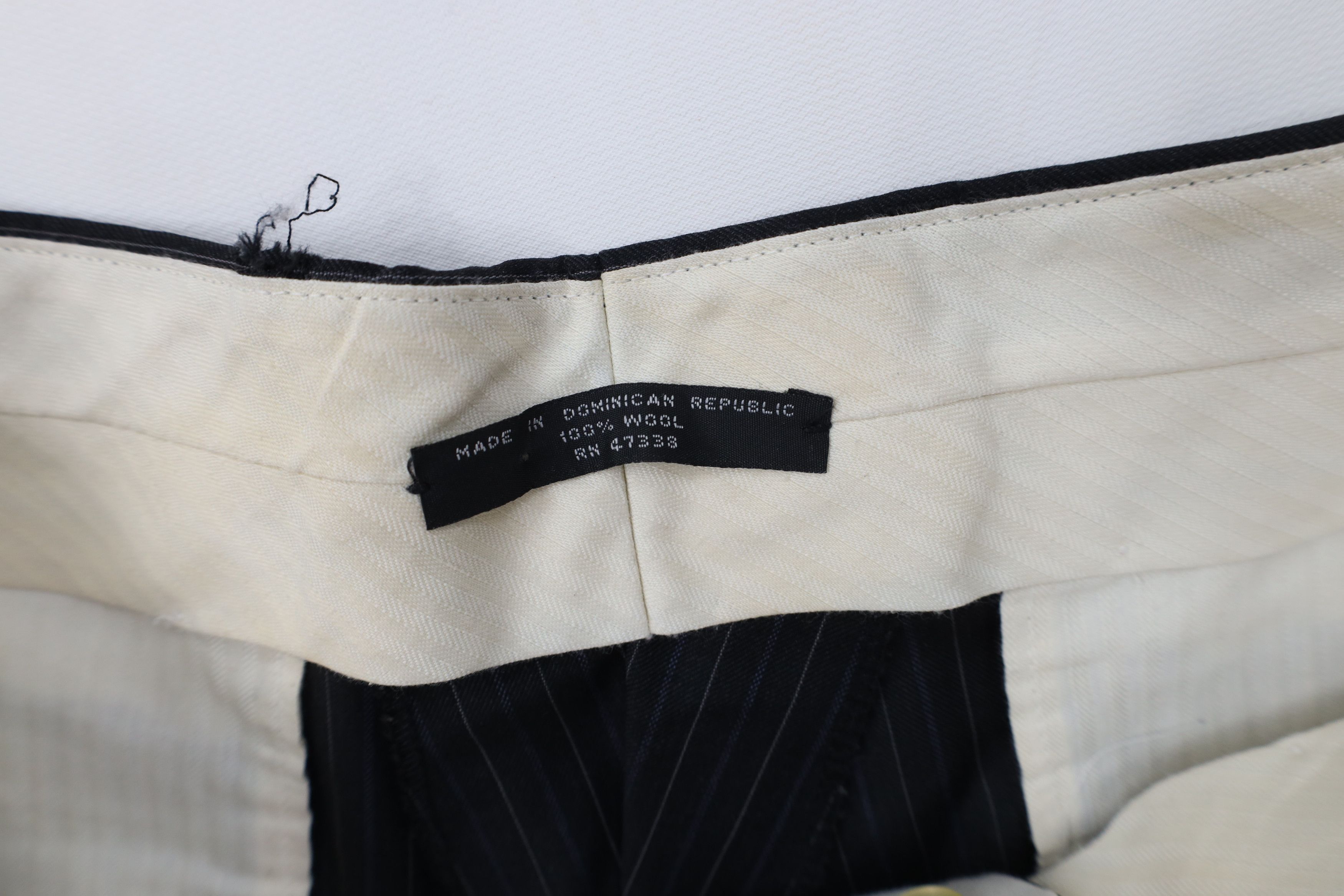 Vintage Vintage 90s Streetwear Wool Knit Wide Leg Chino Pants Size US 34 / EU 50 - 7 Thumbnail