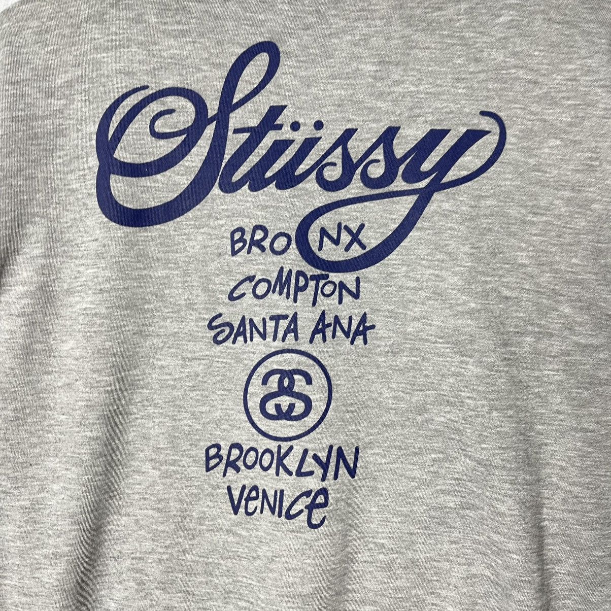 Stussy Vintage Stüssy Big Script Back Print Sweatshirt Made in USA Size US L / EU 52-54 / 3 - 2 Thumbnail