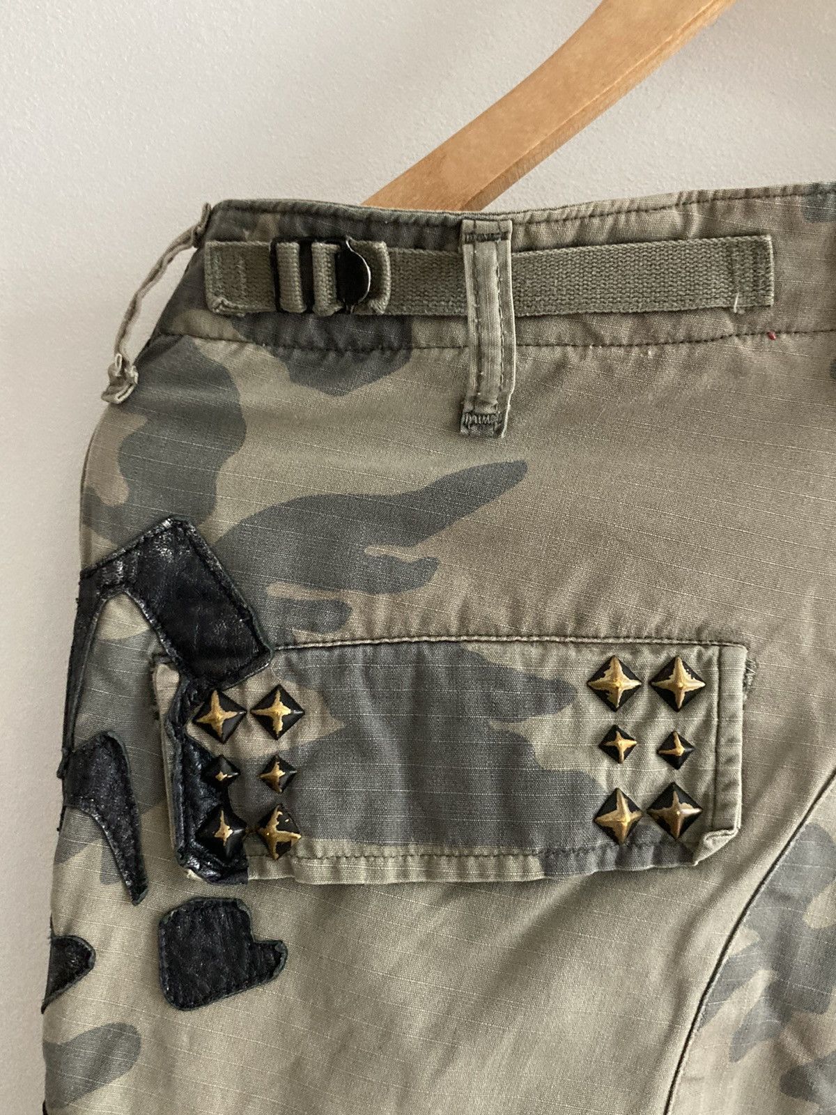 Designer × The Great China Wall × Vintage The Great China Wall - Camo Cargo Pant Size US 30 / EU 46 - 15 Thumbnail