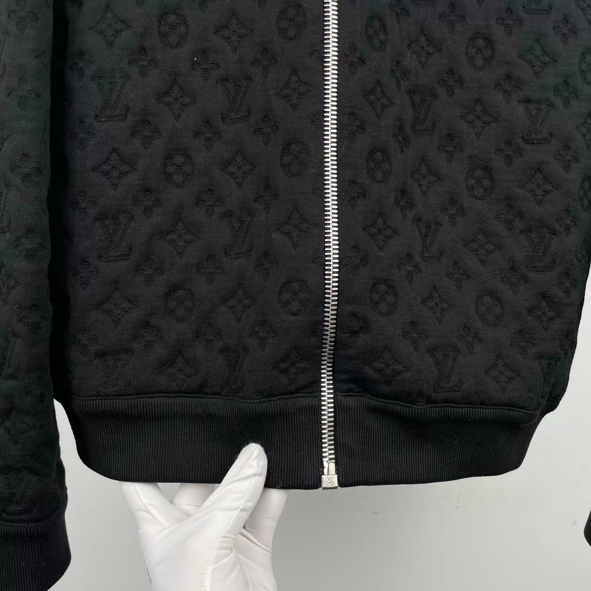Louis Vuitton LV Cotton All Over Print Black Hoodie Size US S / EU 44-46 / 1 - 9 Thumbnail