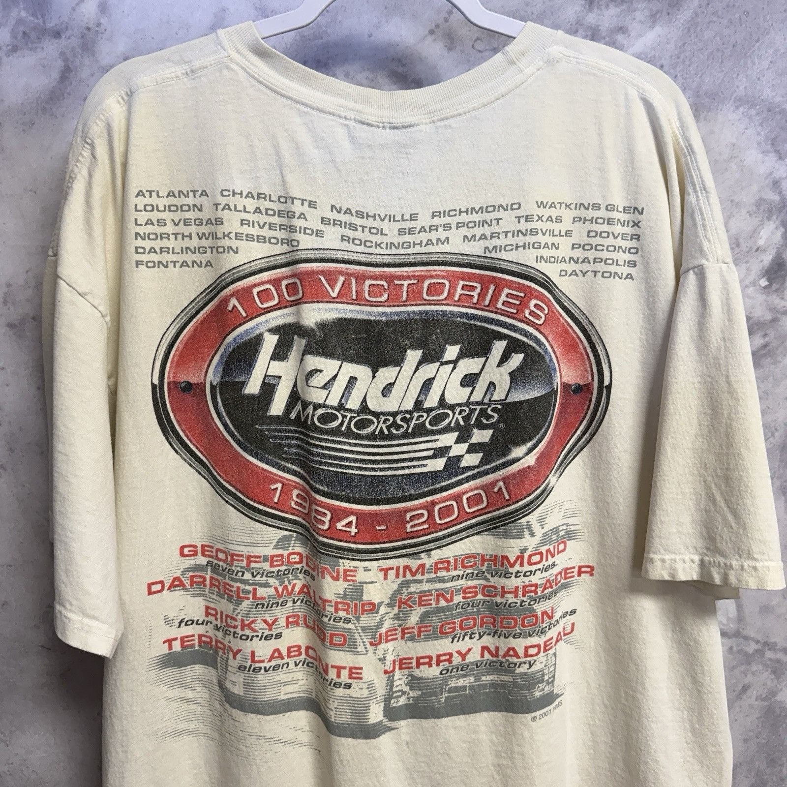 Chase Authentics Vintage Hendrick Motorsports T Shirt Mens XL Chase Authentic Size US XL / EU 56 / 4 - 1 Thumbnail
