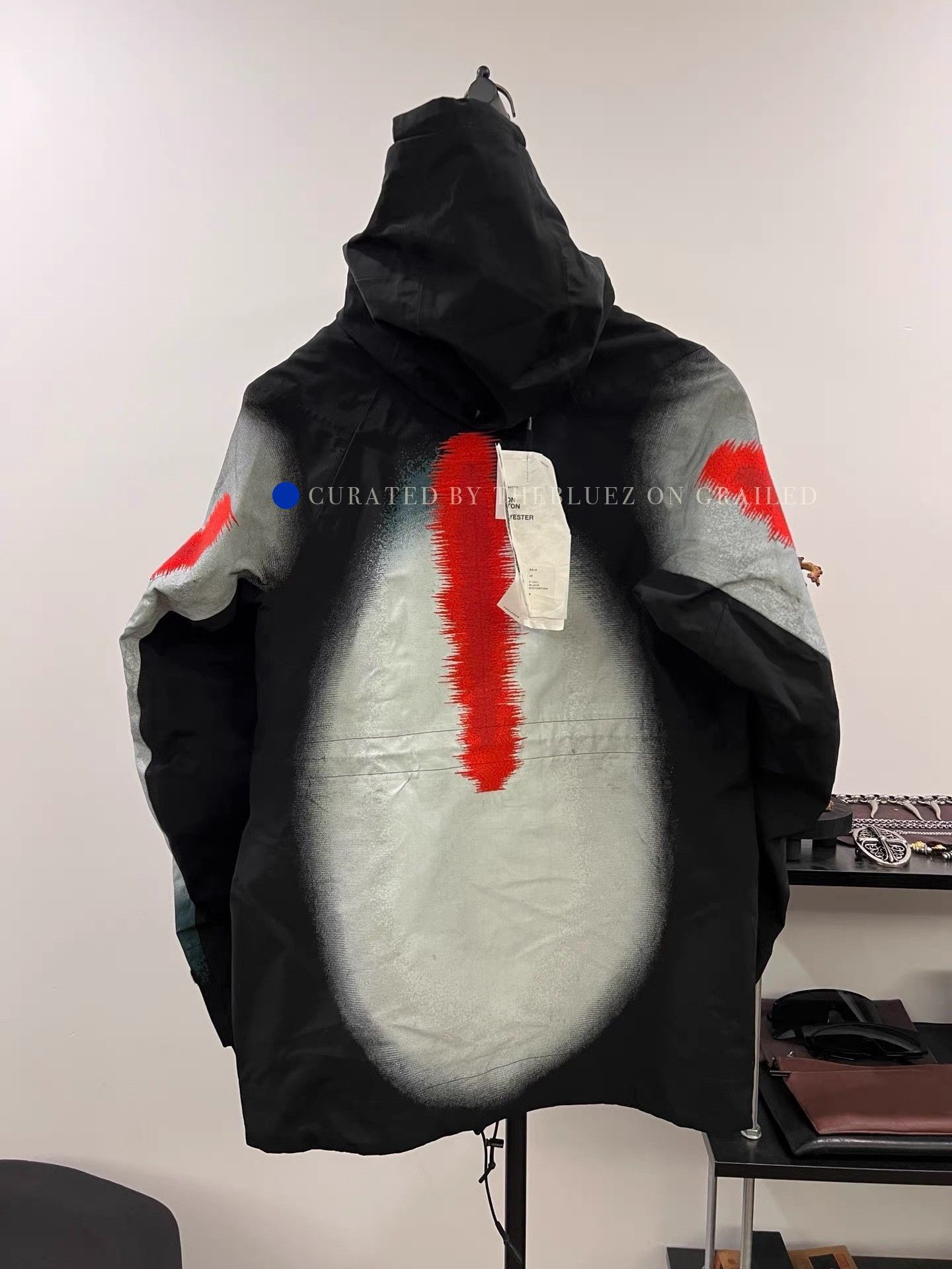 11 By Boris Bidjan Saberi Sealed Hard Shell Embroidered Jacket Size US S / EU 44-46 / 1 - 1 Thumbnail