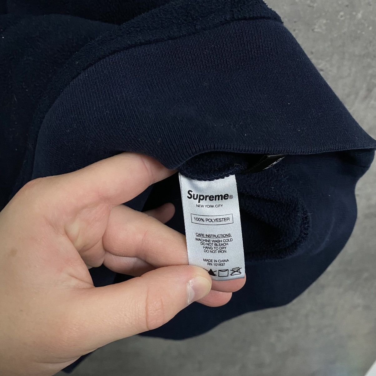 Supreme Supreme Fleece Hoodie Size US M / EU 48-50 / 2 - 10 Thumbnail