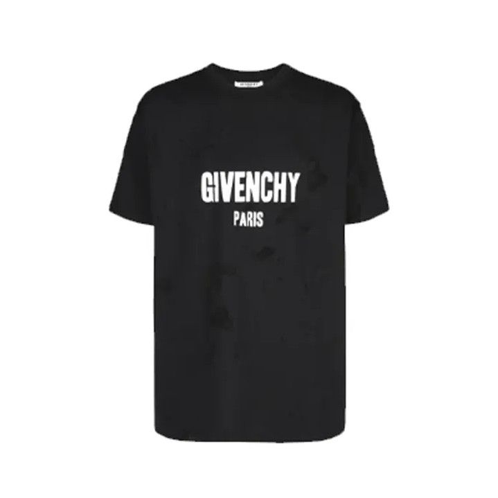 Givenchy Givenchy Distressed Letter Print Short-Sleeve T-Shirt Size US M / EU 48-50 / 2 - 1 Thumbnail