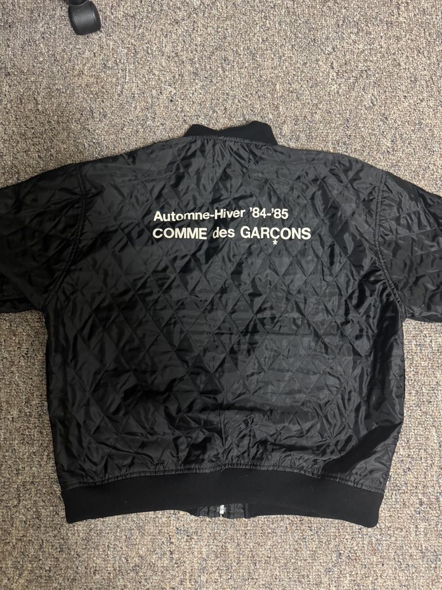 CDG by Comme des Garcons Comme des Garcons black quilted bomber Size US XXL / EU 58 / 5 - 1 Thumbnail