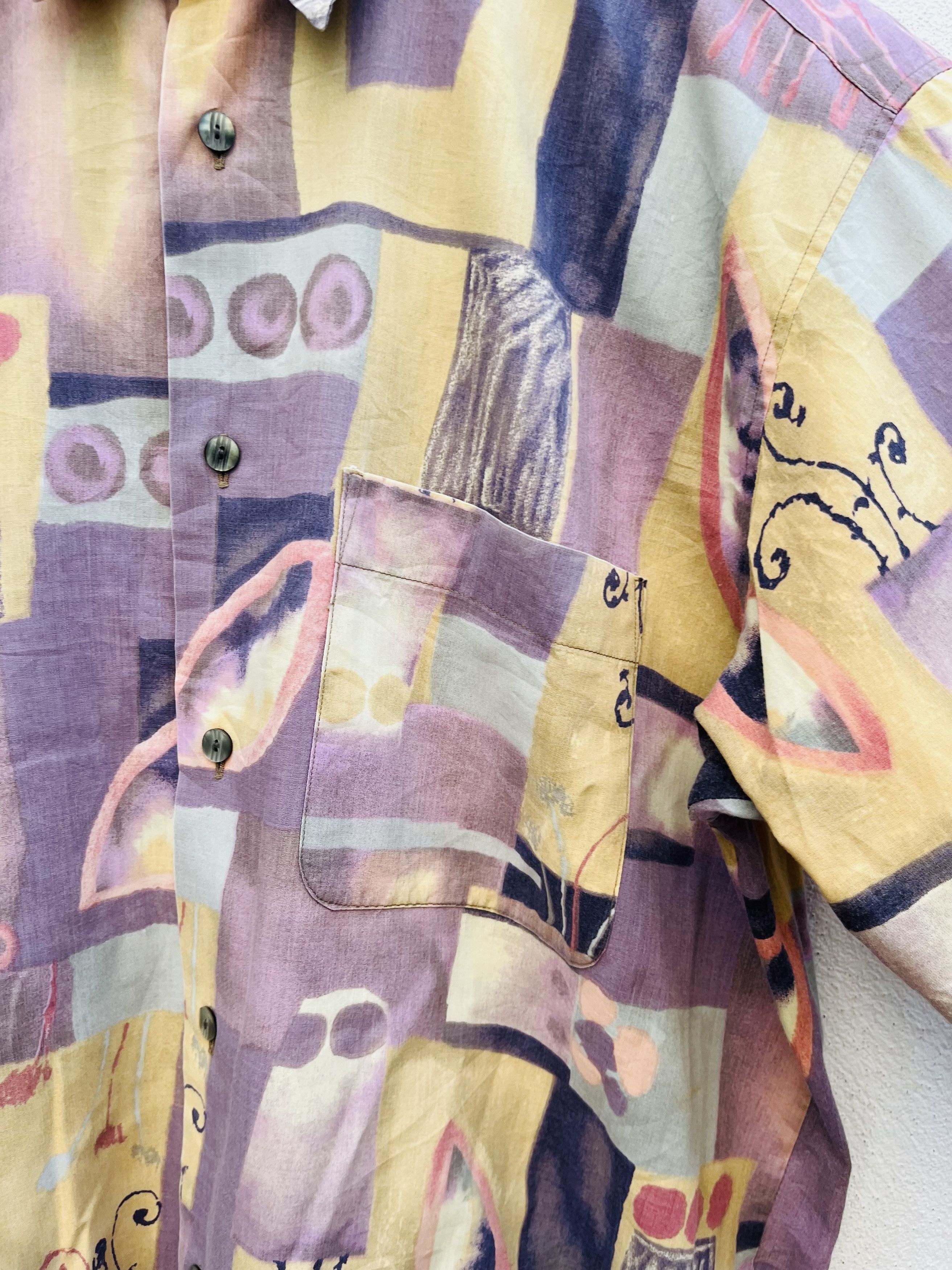Japanese Brand × Vintage Vintage INC-X Artist Designed Fashion Style Shirt Size US L / EU 52-54 / 3 - 6 Thumbnail