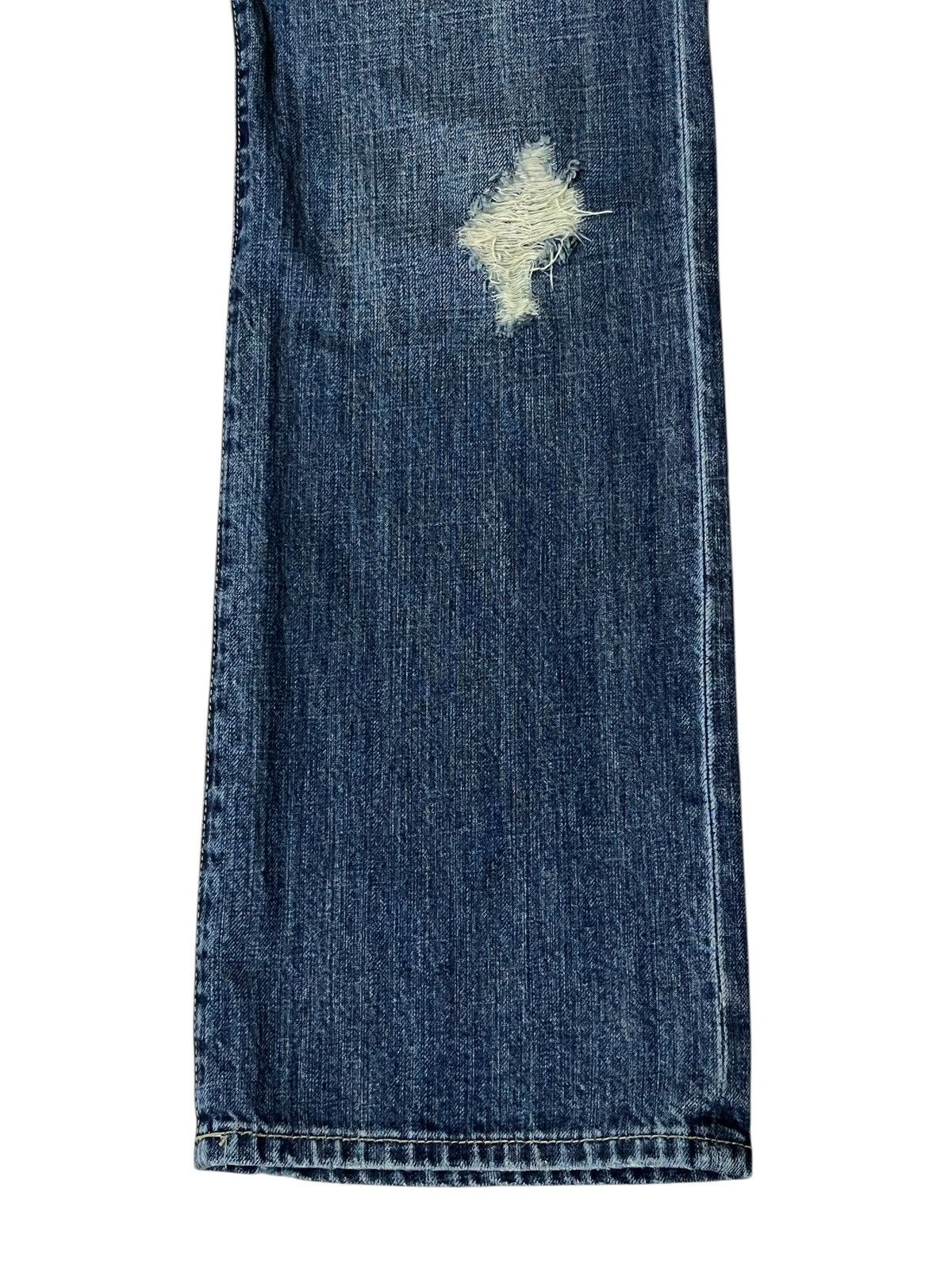 Cartoon Network VINTAGE Y2K SESAME STREET EMBROIDERY LOGO 2007 JEANS Size US 32 / EU 48 - 3 Thumbnail