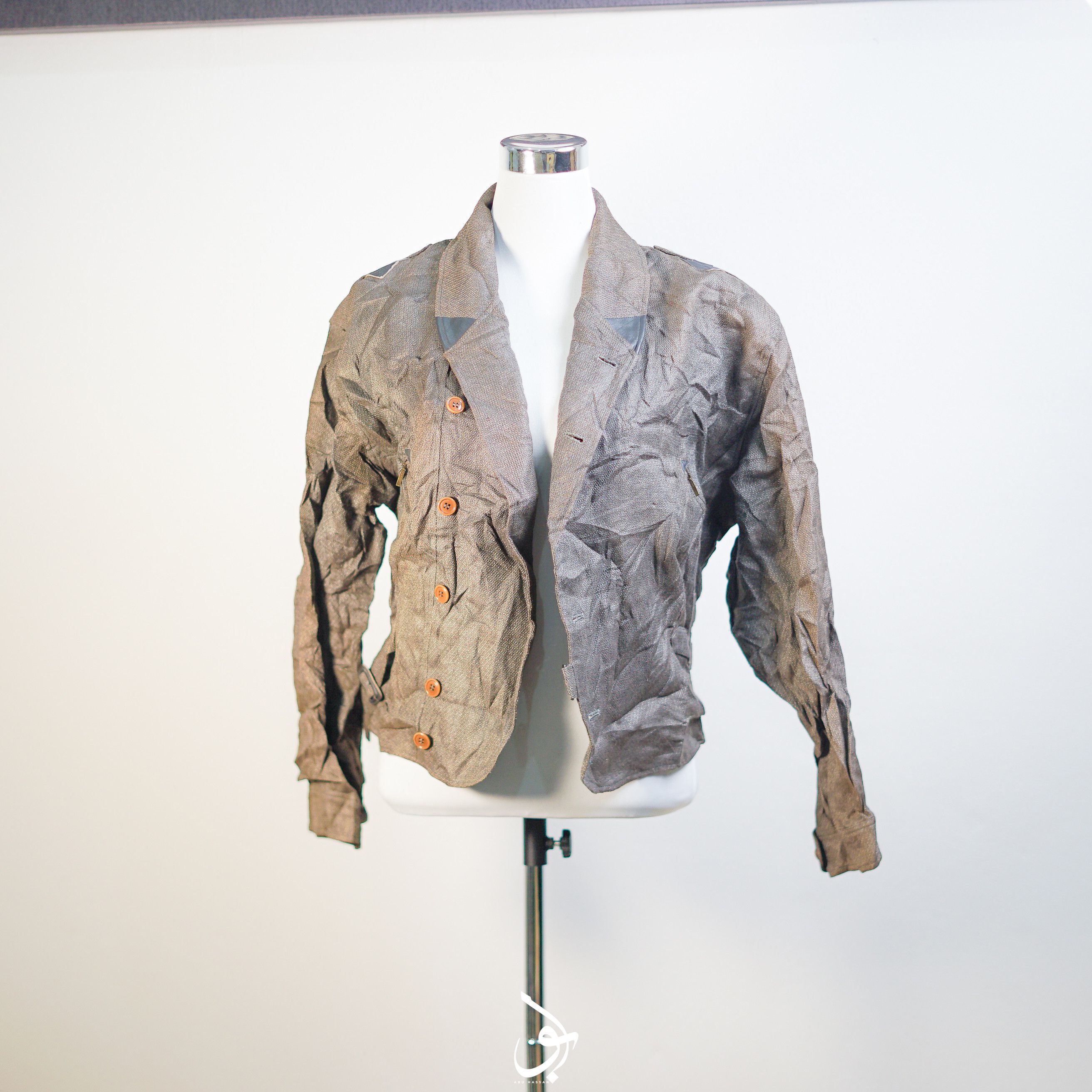 Other Olivier Massuger Experimental Avant-Garde Crinkled Jacket Size US M / EU 48-50 / 2 - 1 Thumbnail