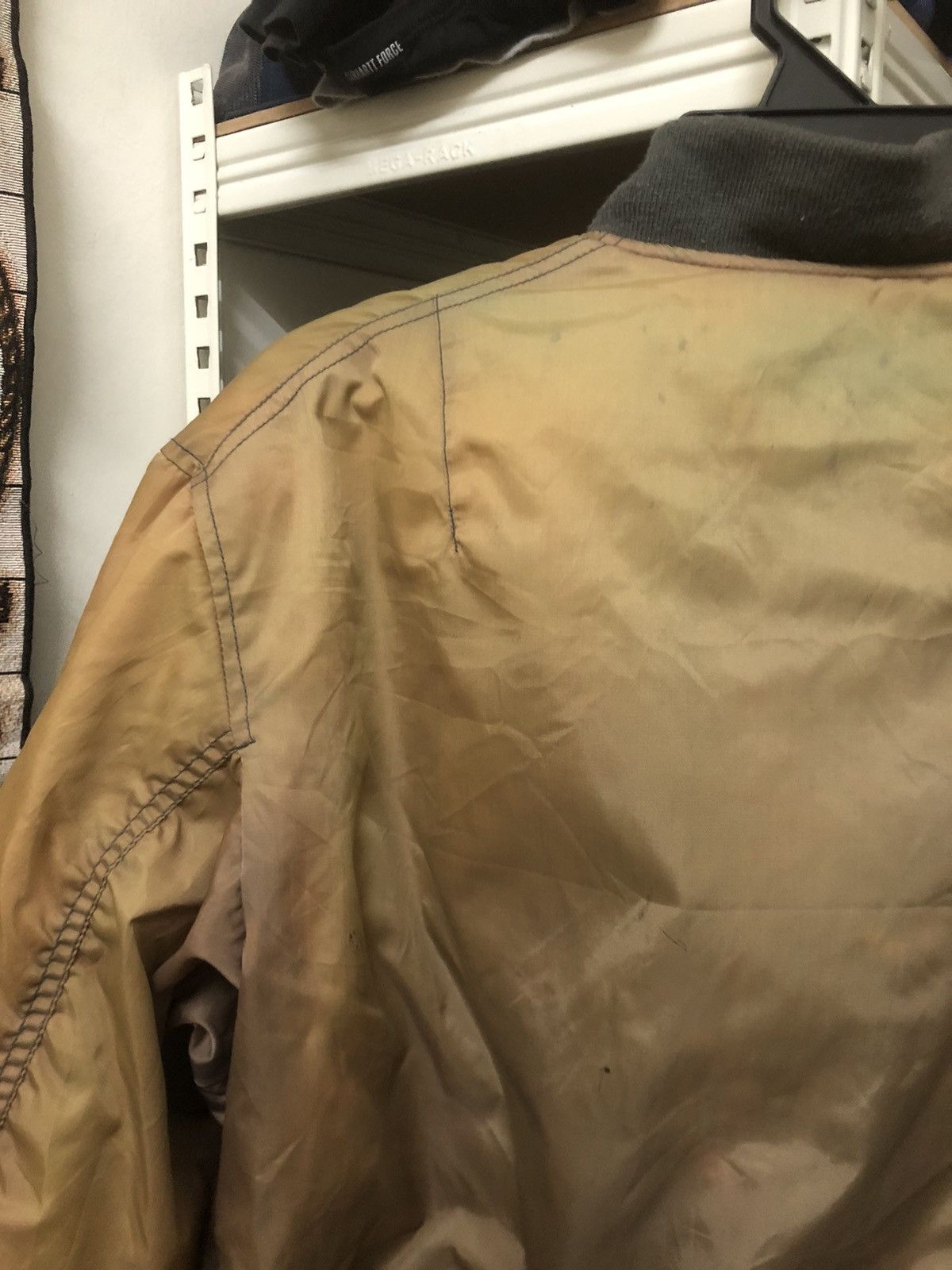 Japanese Brand × Vintage Flying men Bomber jacket MA-1 Size US M / EU 48-50 / 2 - 4 Thumbnail
