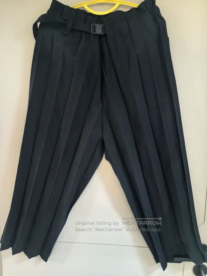Issey Miyake Issey Miyake size:one size Ruffle Pants Black Size 31" - 1 Thumbnail