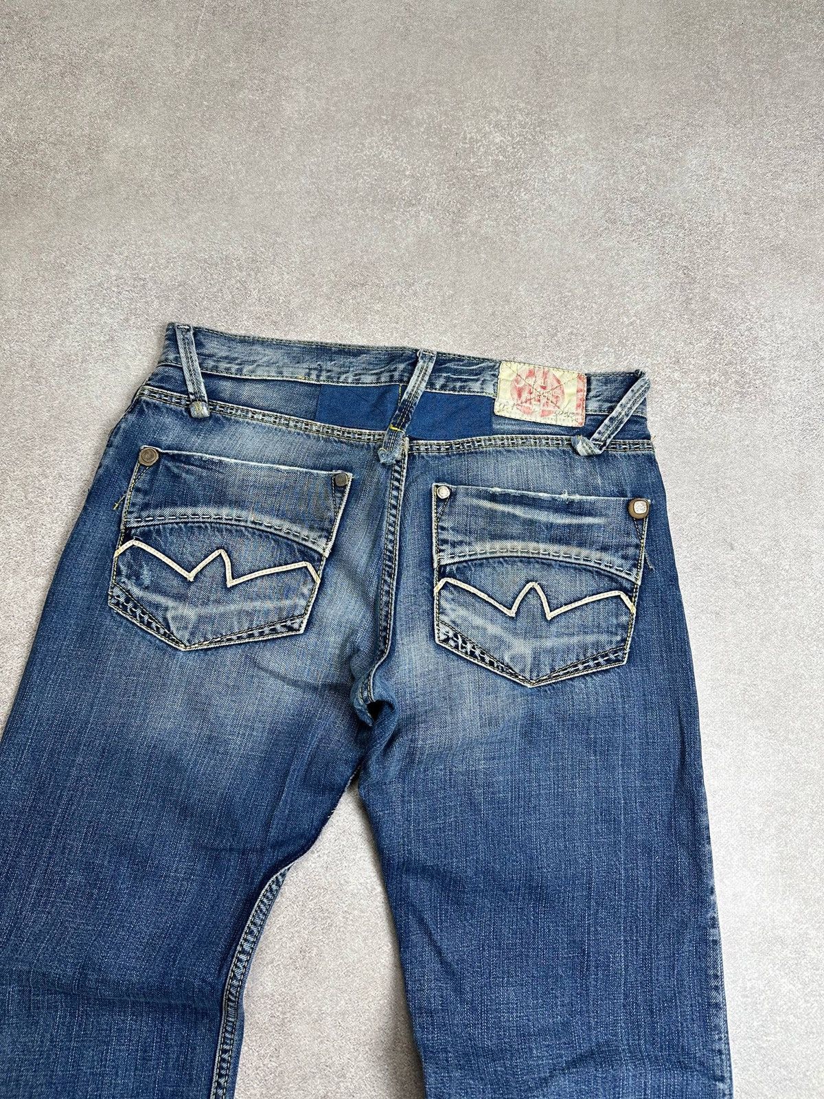 Japanese Brand Vintage Japrag Japanese Grunge Avantgarde Baggy Jeans Rare Size US 30 / EU 46 - 12 Thumbnail