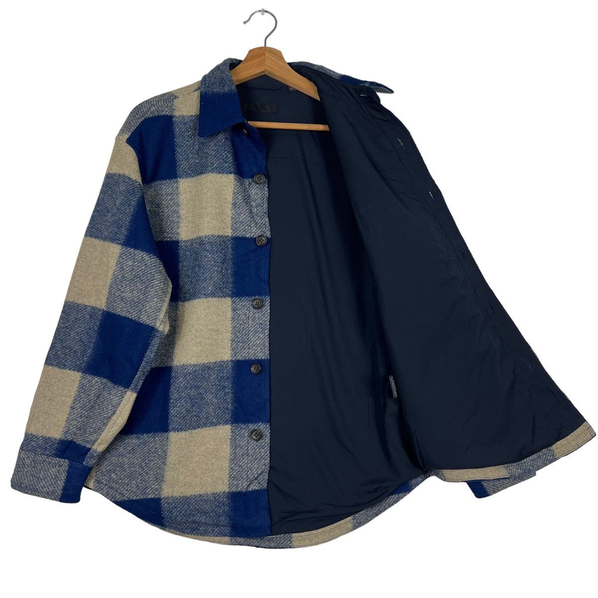 Japanese Brand 🔥 UNIQLO PLAID WOOL SHIRT JACKET Size US S / EU 44-46 / 1 - 9 Thumbnail