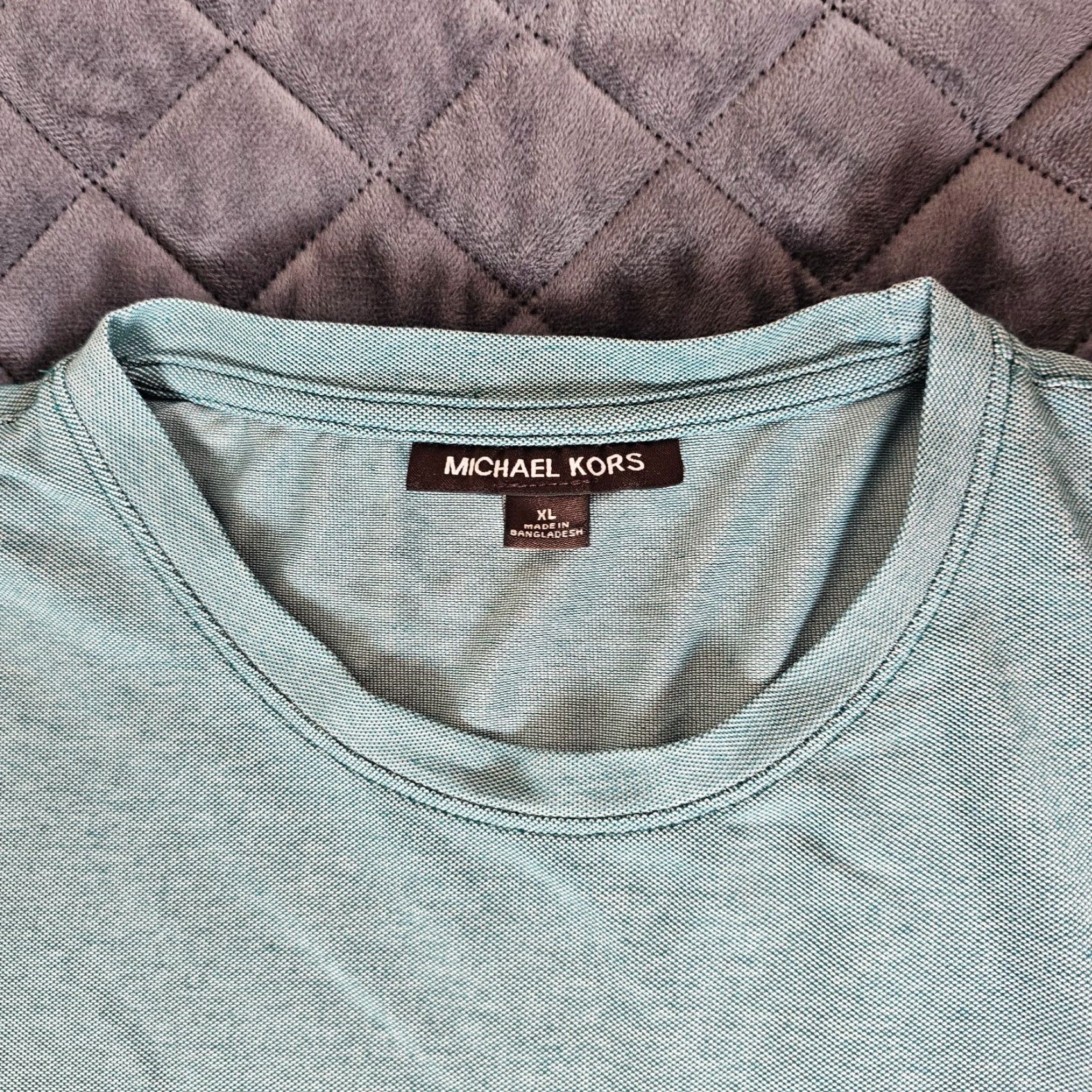 Michael Kors Michael Kors Men's T-Shirt Green XL Short Sleeve Crew Neck Casual Outdoor Size US XL / EU 56 / 4 - 2 Thumbnail