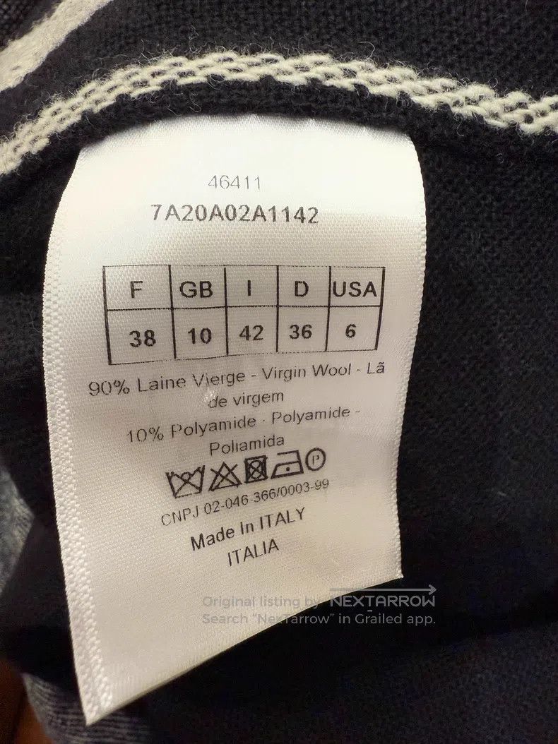 Dior Dior Grey wool coat Size XS / US 0-2 / IT 36-38 - 6 Thumbnail