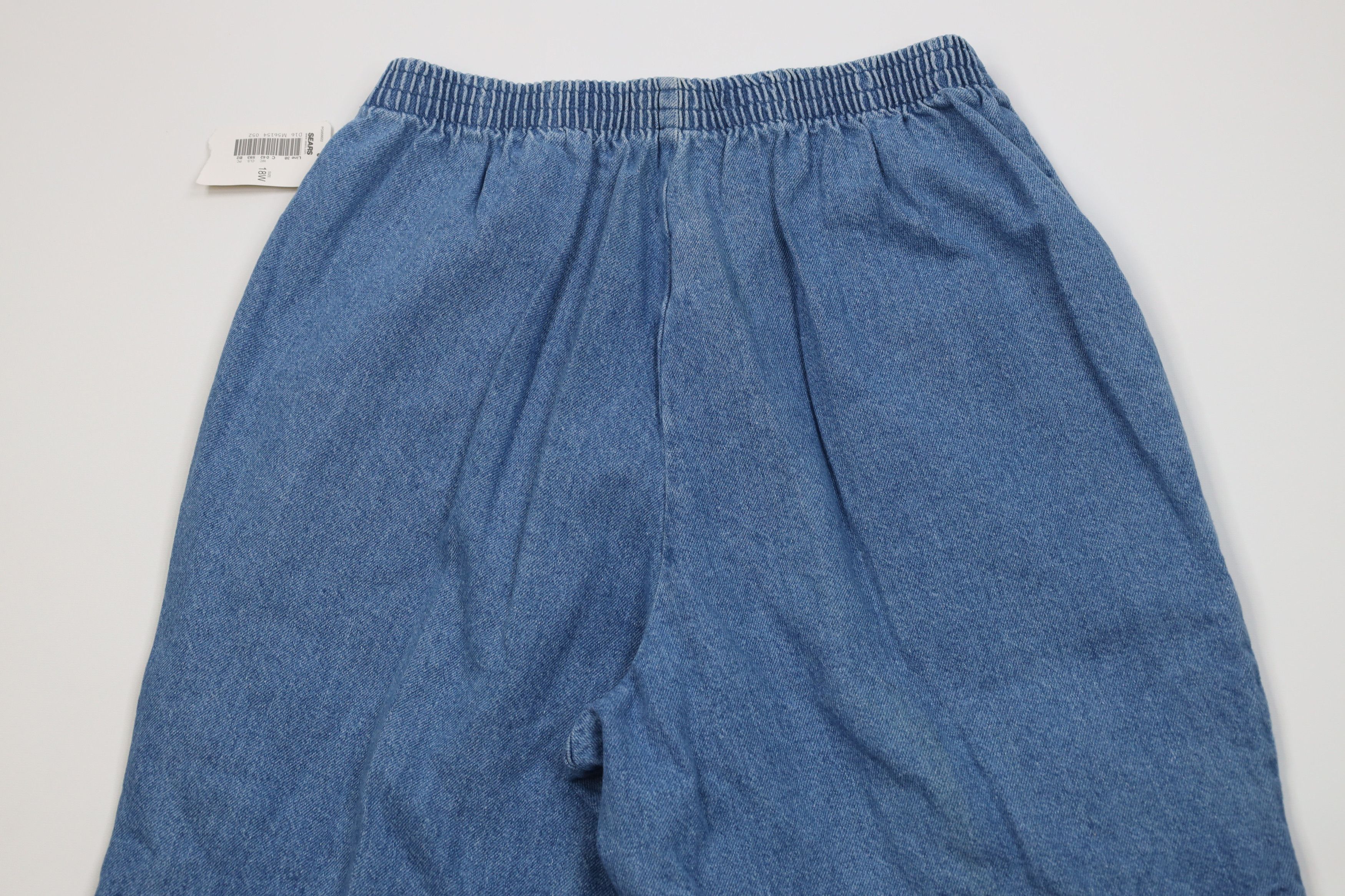 Vintage Deadstock Vintage 90s Streetwear Denim Jeans USA Blue Size 40" / US 18 - 12 Thumbnail