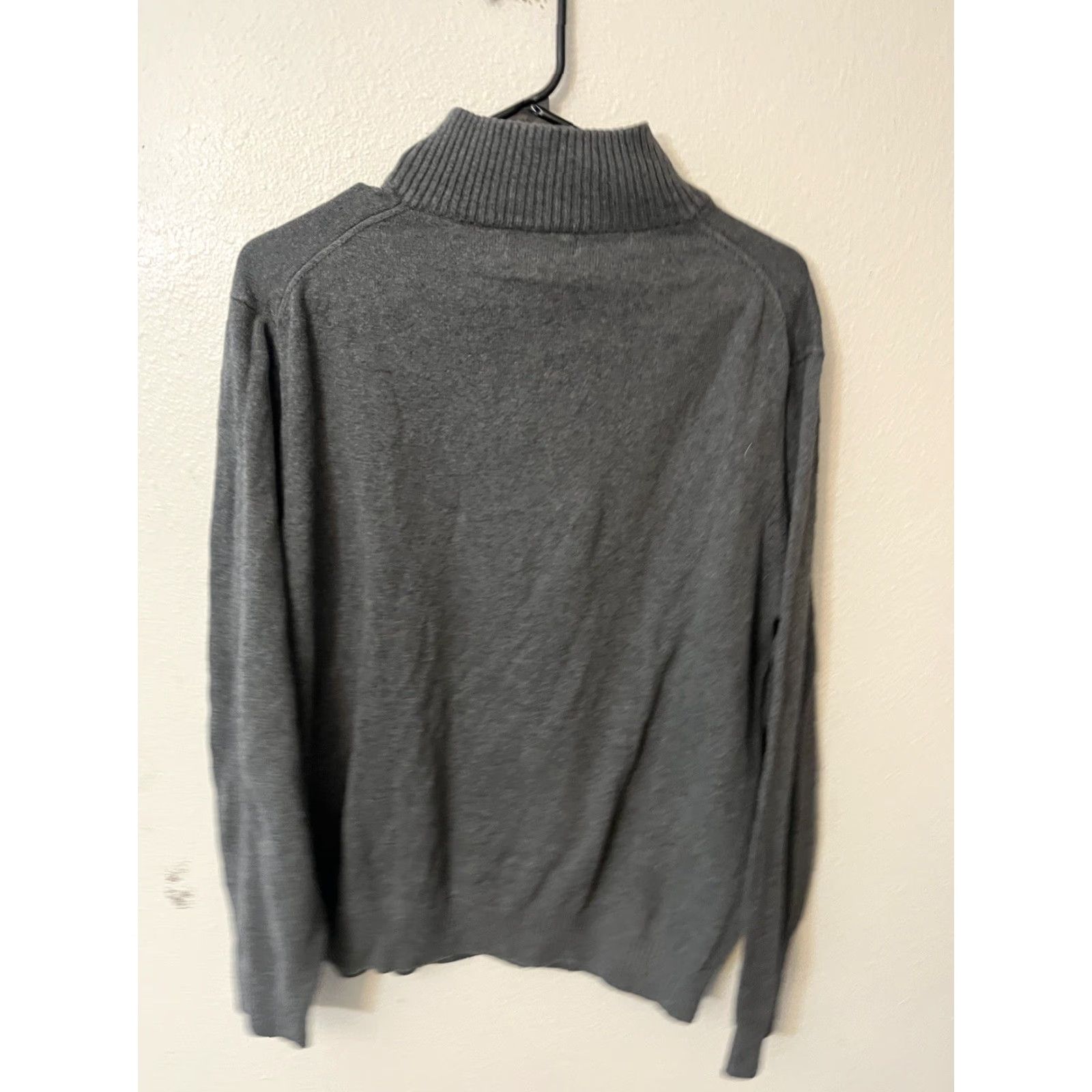 Nautica Nautica Sweater Pullover 1/4 Zip Adult Large Gray Mens Size US L / EU 52-54 / 3 - 2 Thumbnail