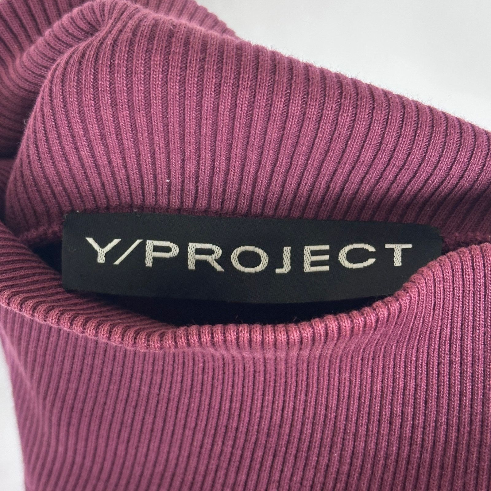 Y/Project Burgundy Flap Layer Sweatshirt Size US S / EU 44-46 / 1 - 15 Thumbnail