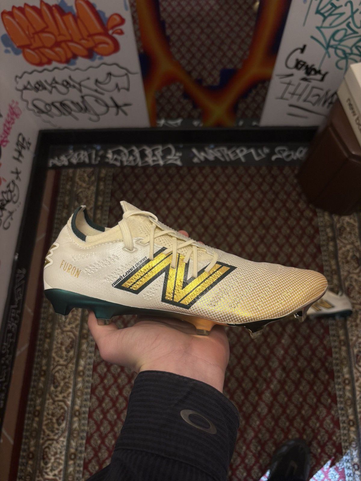 Aime Leon Dore × New Balance New Balance x Aime Leon Dore Furon 7+ Pro FG football boots Size US 9.5 / EU 42-43 - 1 Thumbnail