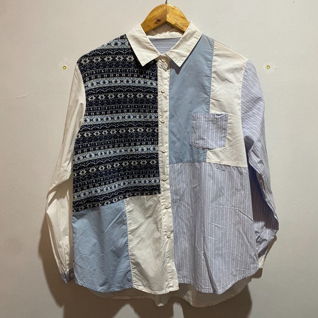 Japanese Brand Random Patchwork Comme des Garcons alt. Size US M / EU 48-50 / 2 - 1 Thumbnail