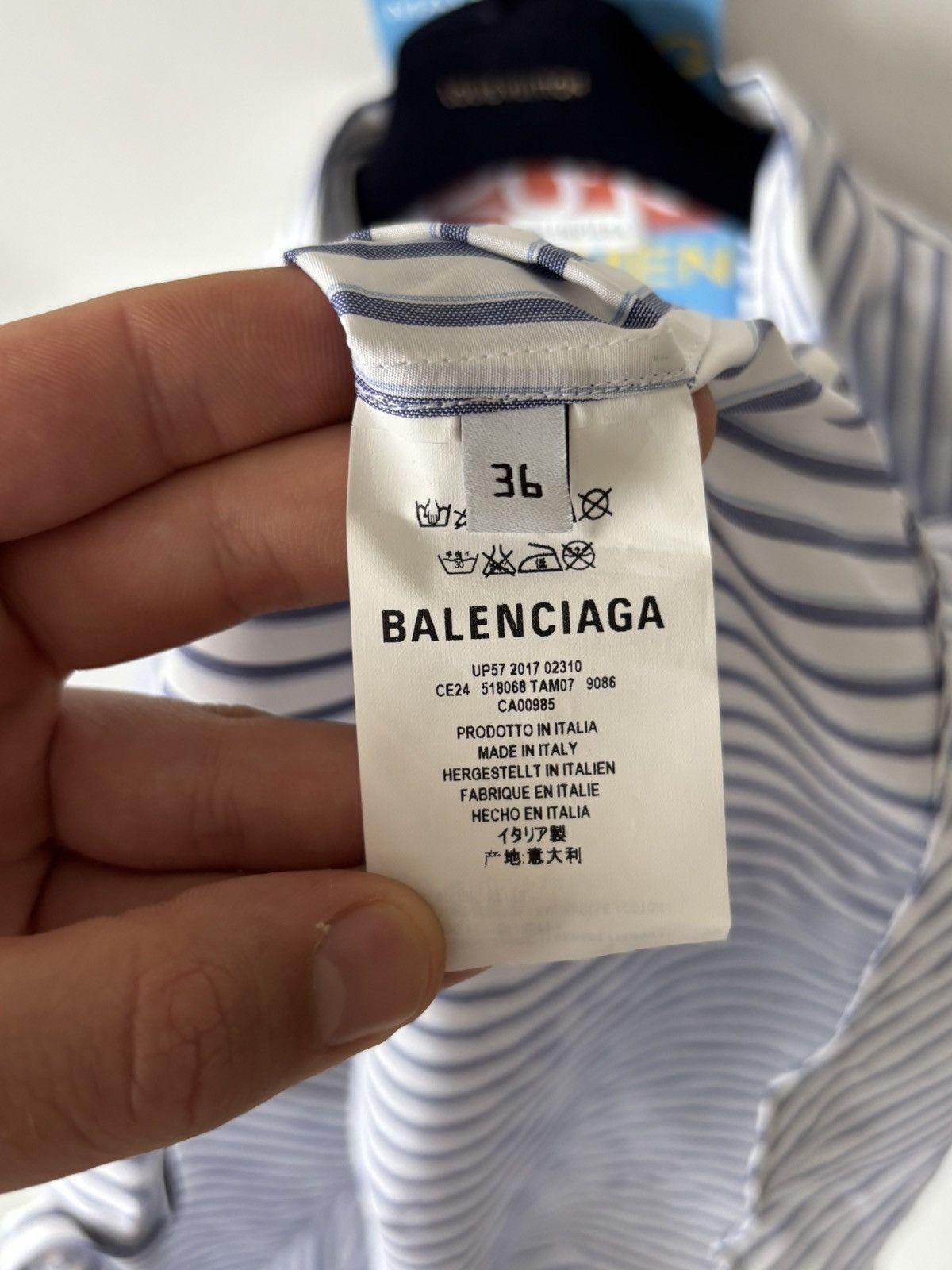 Balenciaga Balenciaga 2018 Oversized Shirt Size XS / US 0-2 / IT 36-38 - 8 Thumbnail
