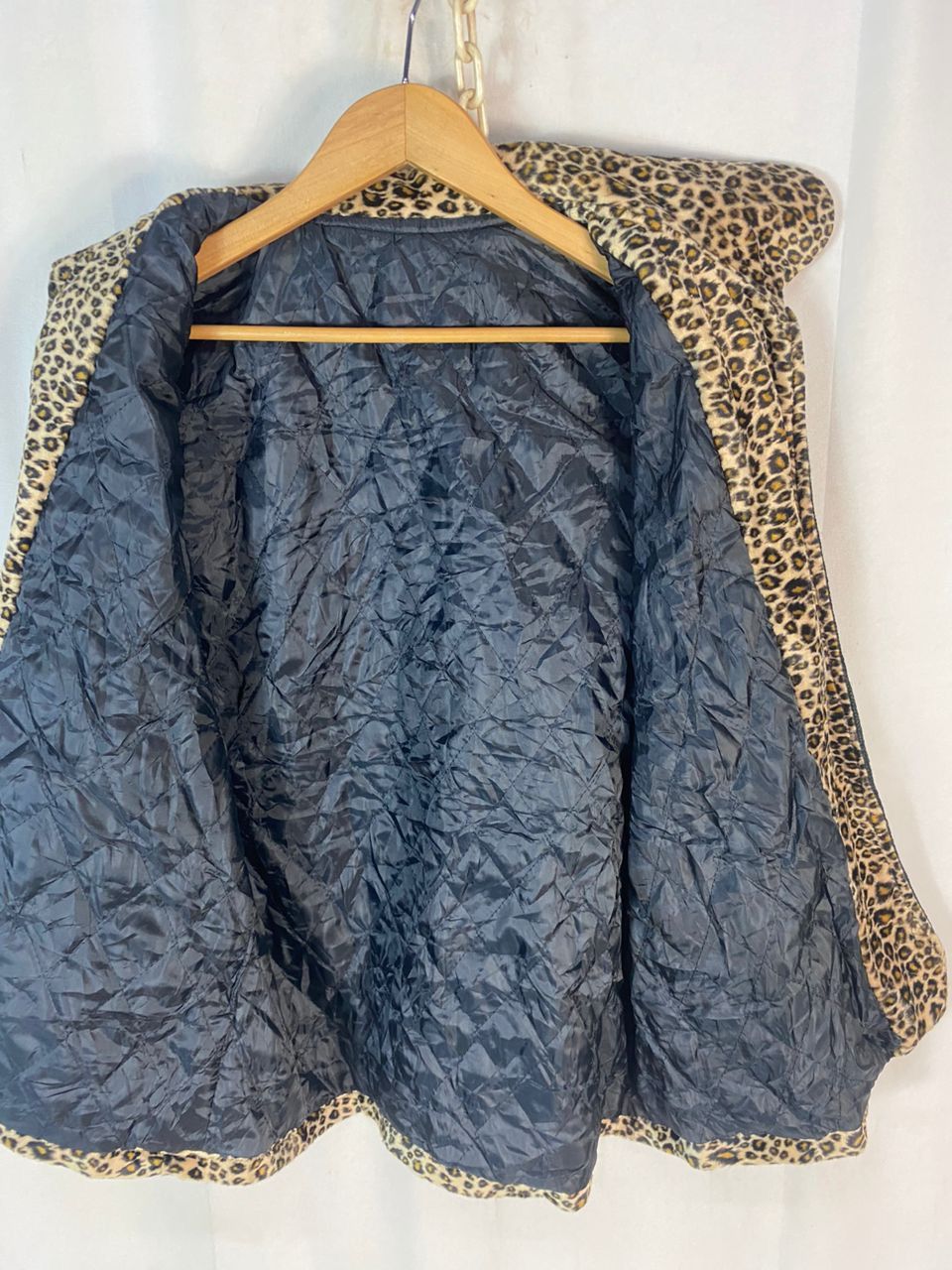 Japanese Brand Unbrand leopard button up vest jacket Size L / US 10 / IT 46 - 5 Thumbnail