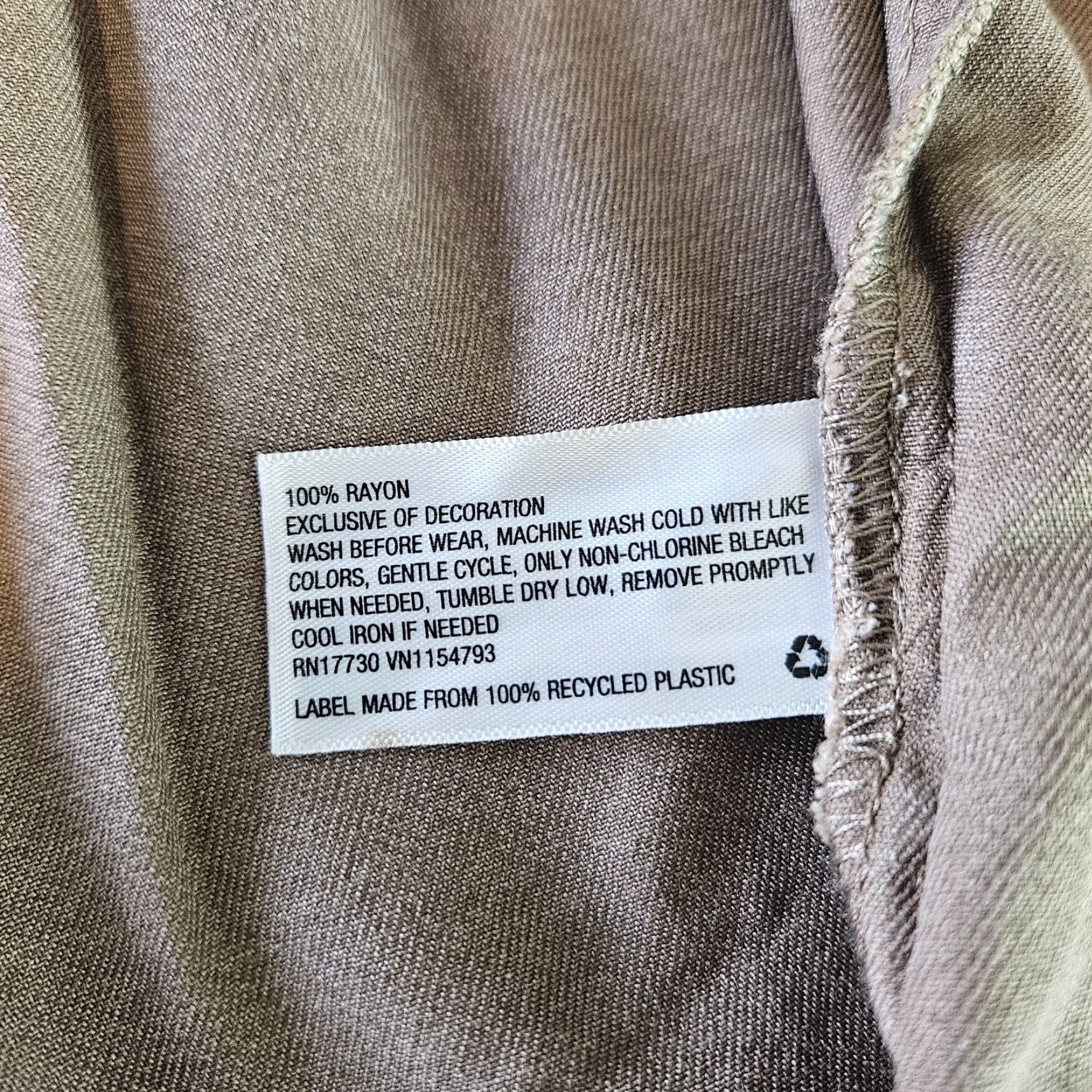 Vintage Knox Rose Womens Jacket Open Front Solid Brown Long Sleeve Rayon Sz Small Size S / US 4 / IT 40 - 4 Thumbnail