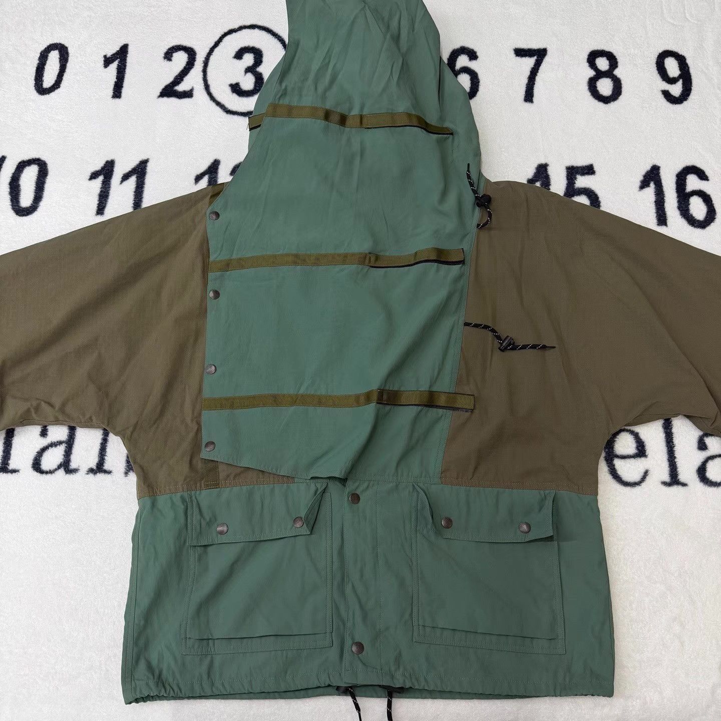 Kapital Multi Color Hooded Light Jacket with Pockets Size US XL / EU 56 / 4 - 1 Thumbnail