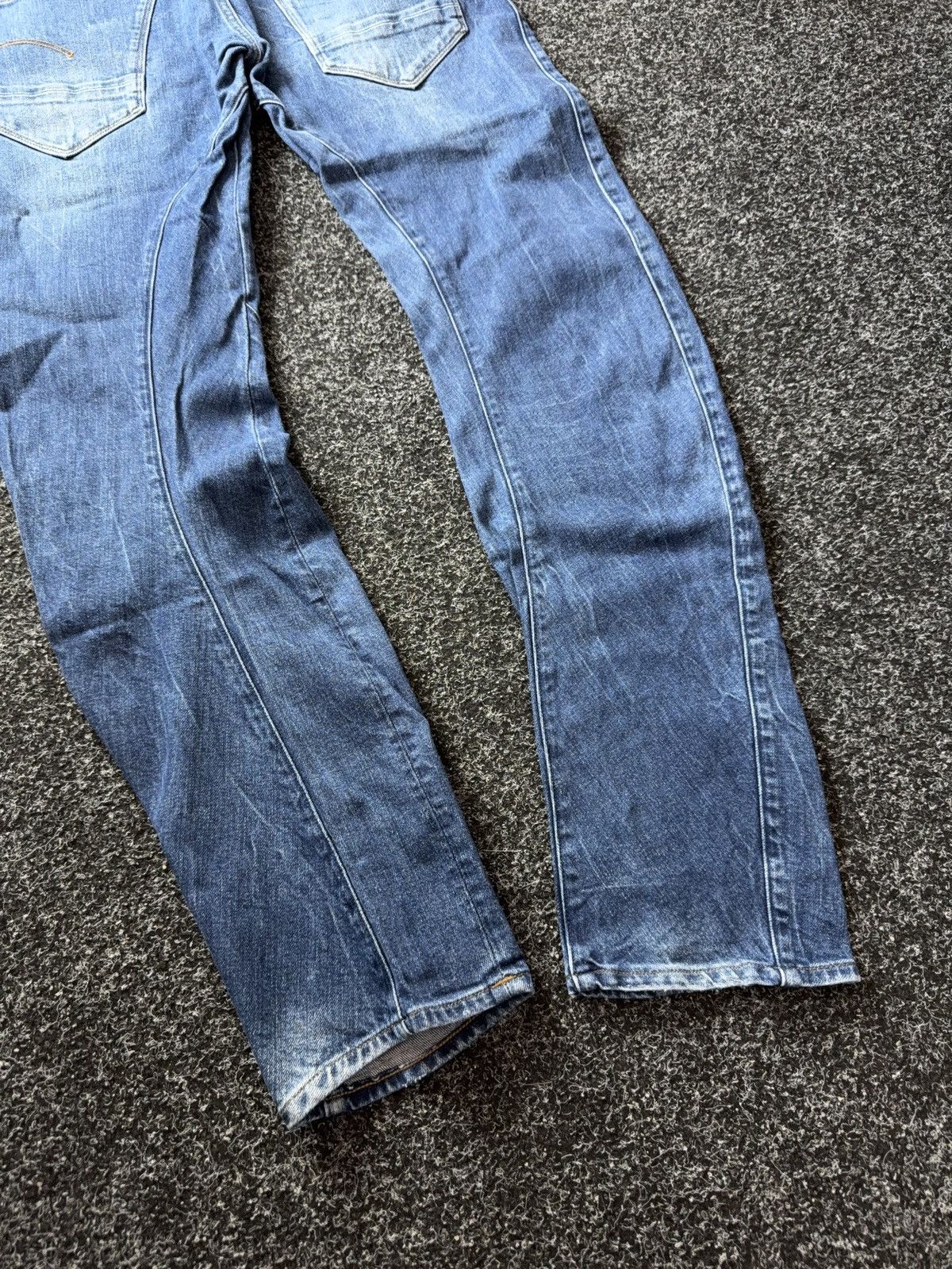 G-Star 00s Y2K G-Star RAW ARC 3D Slim Jeans W32 L34 Vintage Denim Size US 32 / EU 48 - 12 Thumbnail