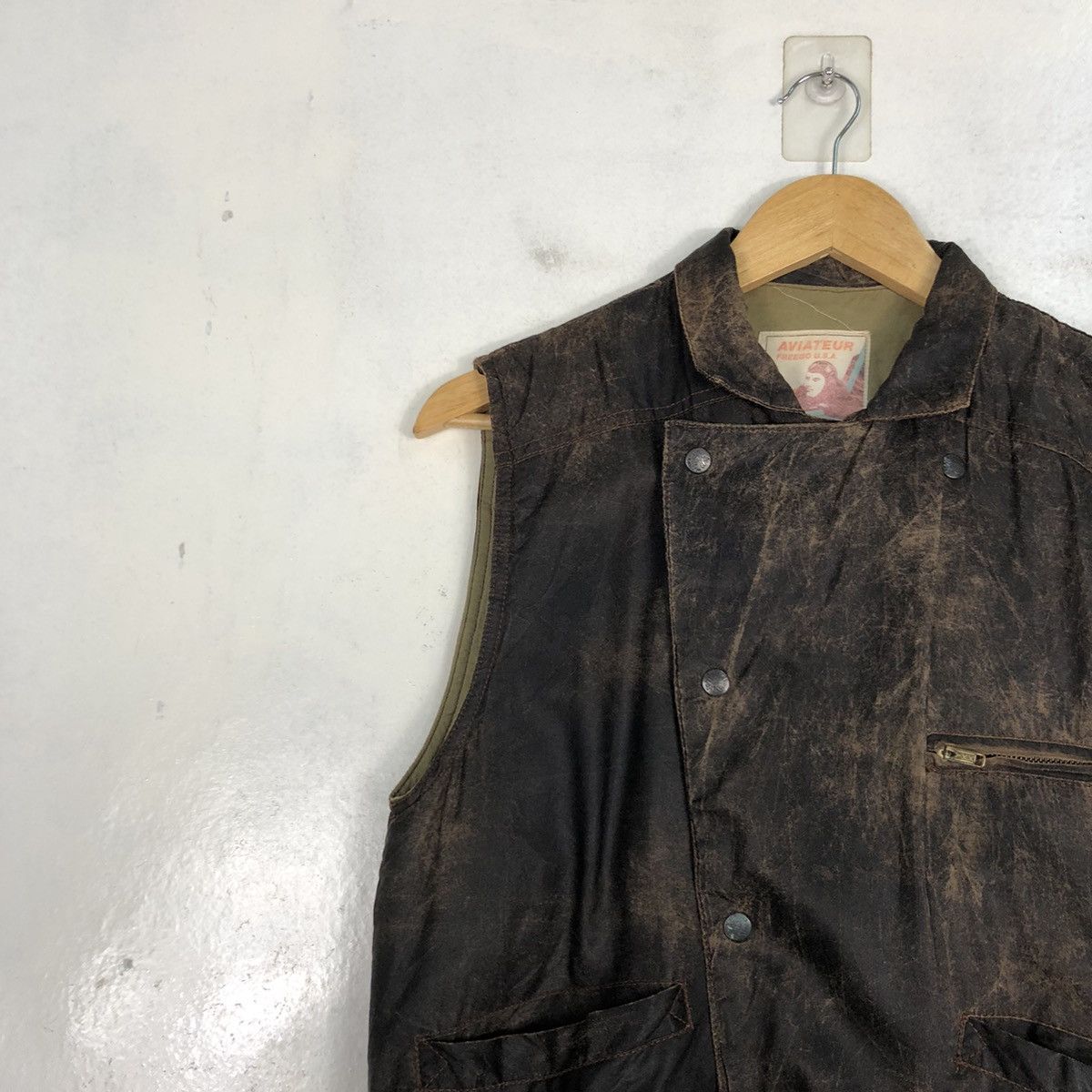 Aviator Nation × Vintage ❤️‍🔥SEND OFFER ❤️‍🔥Vintage 80s Aviateur Military Vests Jacket Size US S / EU 44-46 / 1 - 6 Thumbnail