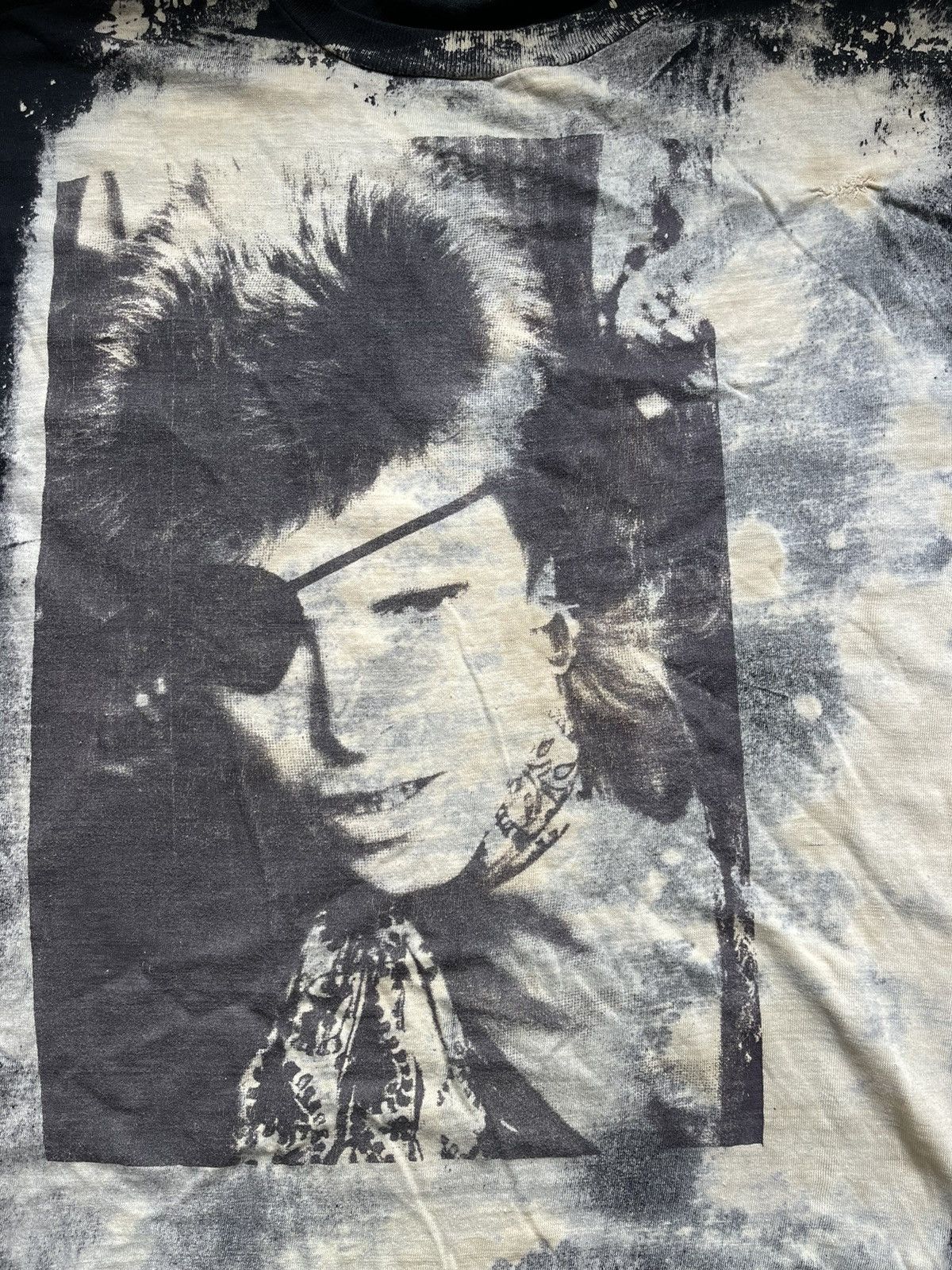 Band Tees × Grailed × Vintage David Bowie Vintage 80’s Mosquitohead Halloween Jack t-shirt Size US XL / EU 56 / 4 - 6 Thumbnail