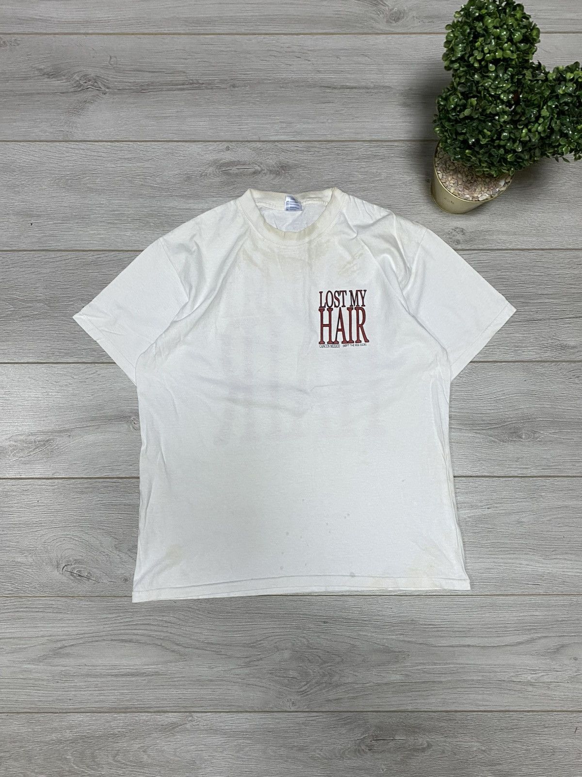 Vintage Lost my hair kept the big dick vintage tee cancun mexico Size US L / EU 52-54 / 3 - 2 Thumbnail