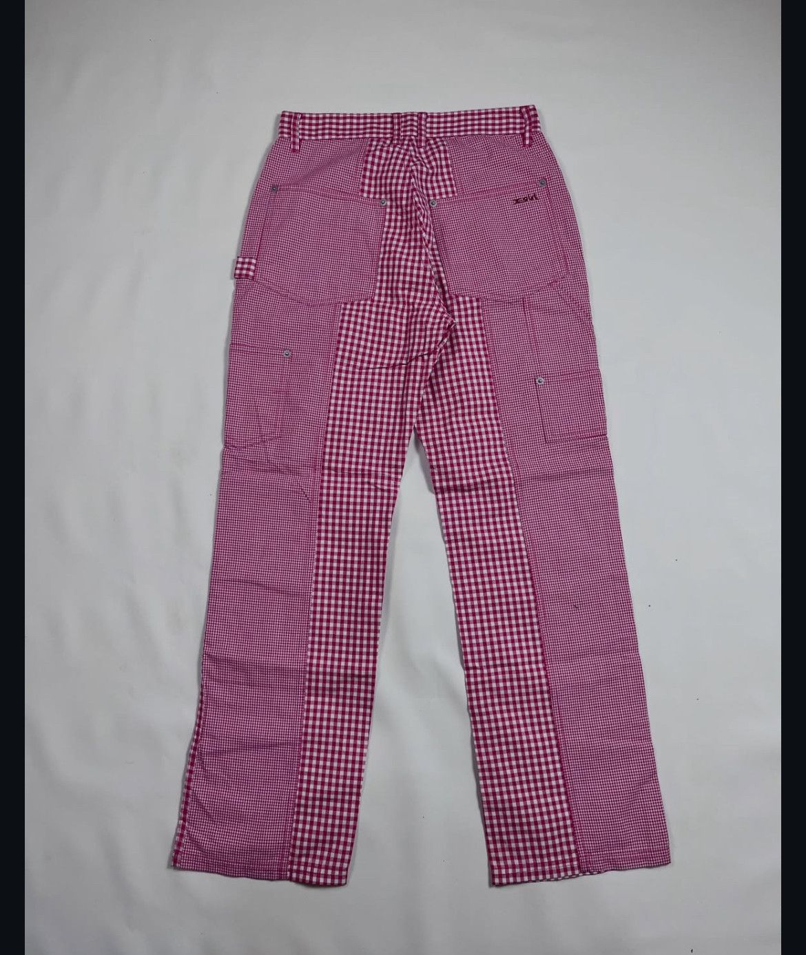 Hysteric Glamour 2000s X-Girl Plaid Pattern Double Knee Carpenter y2k Size US 28 / EU 44 - 2 Thumbnail