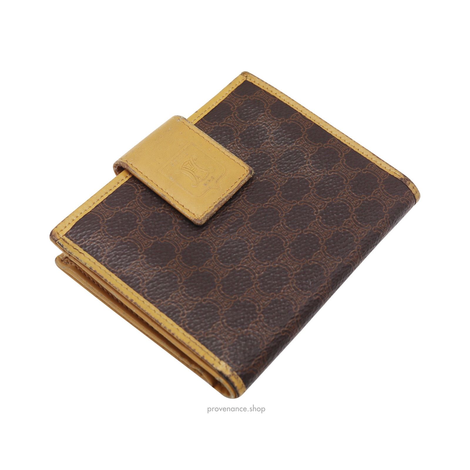 Celine 🔴 Celine Snap Wallet - Macadam Triomphe Size ONE SIZE - 3 Thumbnail