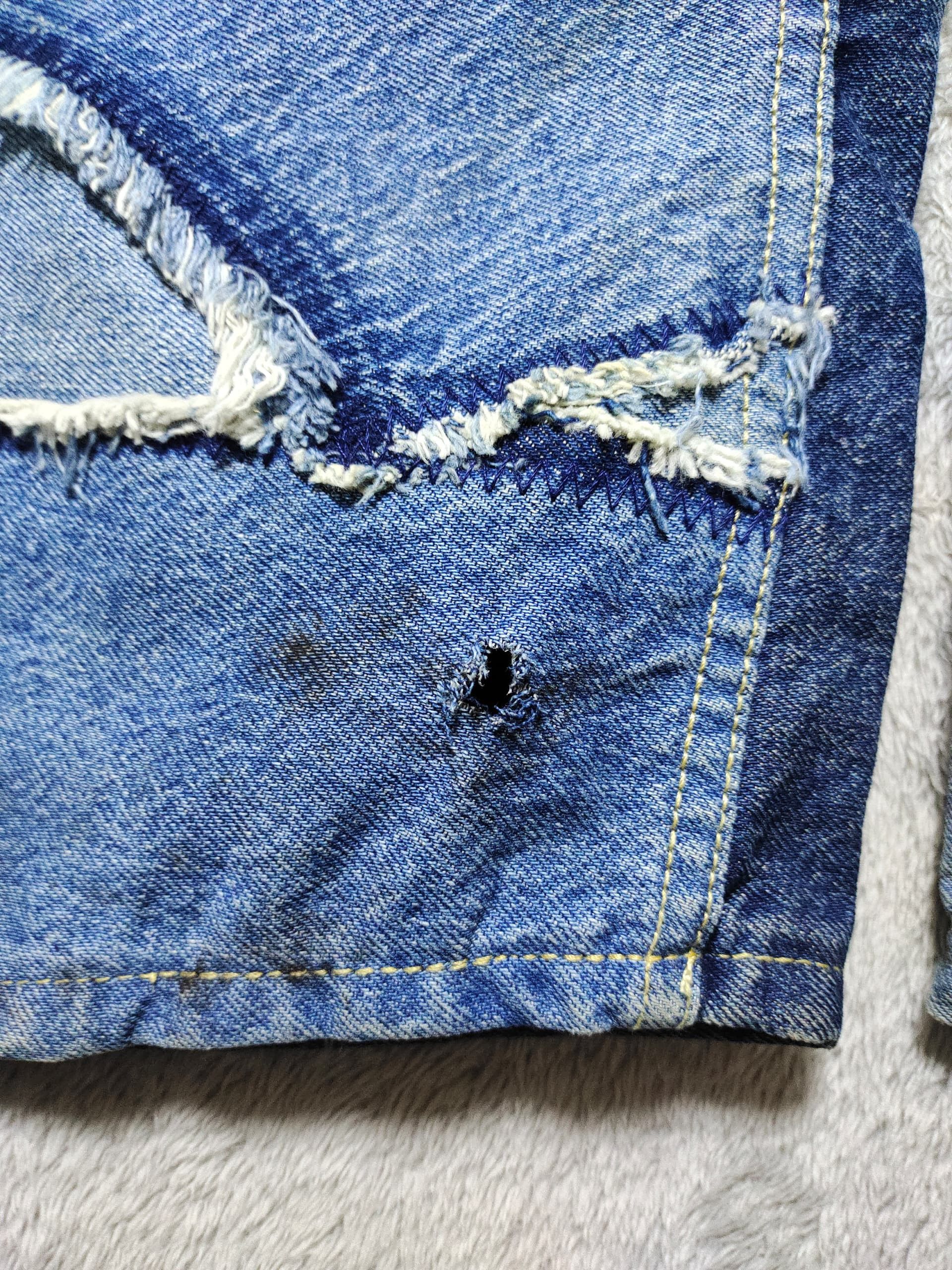 Hysteric Glamour RARE PUNAH PATCHWORK DENIM JEANS INSPIRED HYSTERIC GLAMOUR Size US 32 / EU 48 - 7 Thumbnail