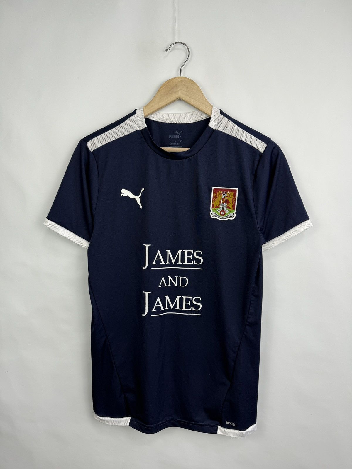 Puma 🇬🇧 Puma Northampton Town FC Soccer Jersey James and James Size US S / EU 44-46 / 1 - 2 Thumbnail