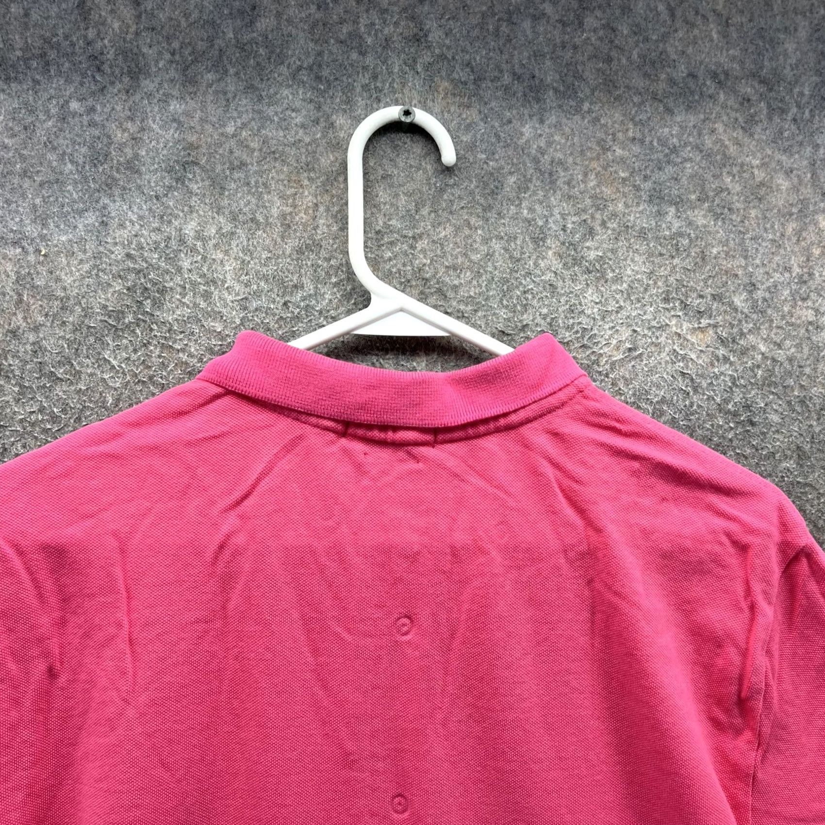 Polo Ralph Lauren Polo Ralph Lauren Polo Shirt Mens Large Pink Solid Pony Logo Custom Slim Fit Shirt Size US L / EU 52-54 / 3 - 7 Thumbnail
