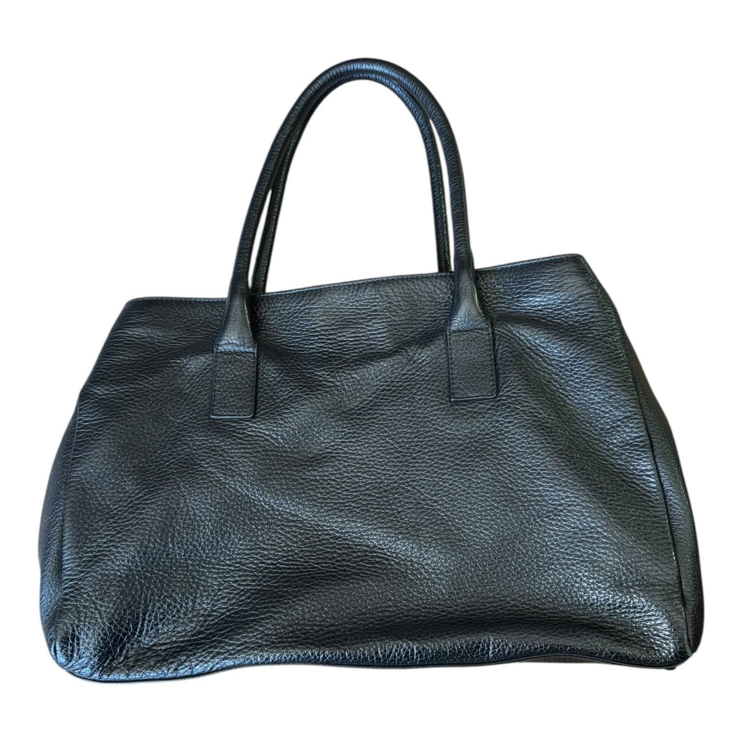 Furla FURLA Black Pebbled Leather Tote shoulder bag Size ONE SIZE - 2 Thumbnail