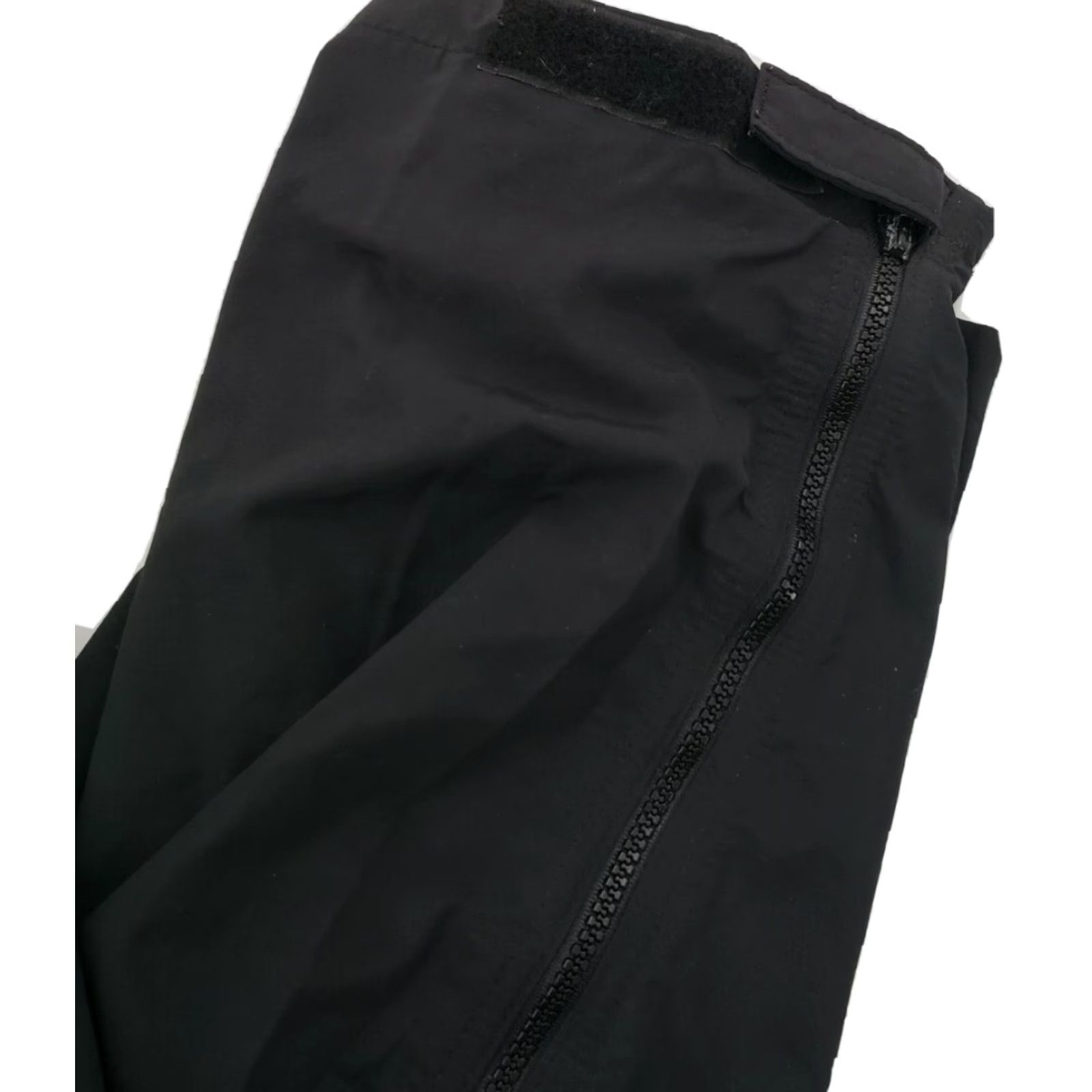 Vintage VINTAGE LL Bean Women's Pants Medium Black Nylon Casual Travel Windbreaker Zipper US Made Size 32" / US 10 / IT 46 - 7 Thumbnail