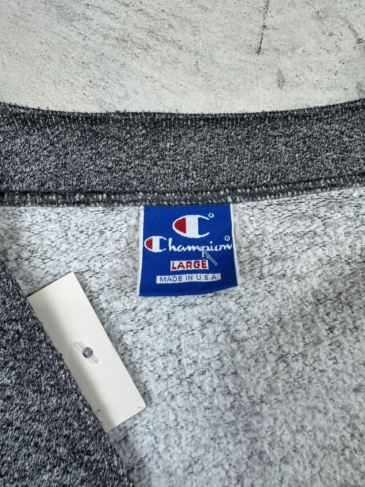 Champion × Vintage 1990’s Champion Grey Cardigan Size US L / EU 52-54 / 3 - 2 Thumbnail