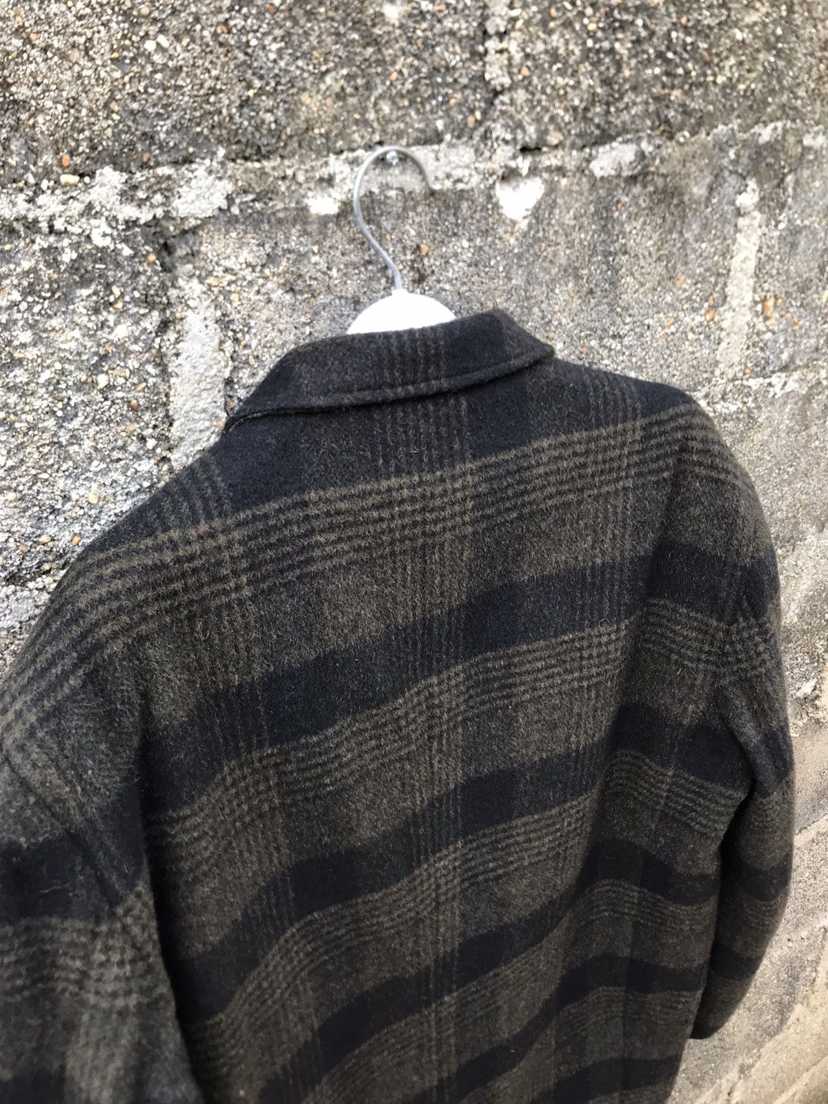 Japanese Brand ⚡️Vintage Posh Flannel Wool Coat Size US M / EU 48-50 / 2 - 13 Thumbnail