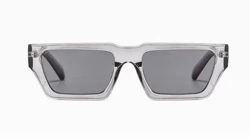 Japanese Brand Square Sunglasses Mirror Retro Style Size ONE SIZE - 2 Thumbnail