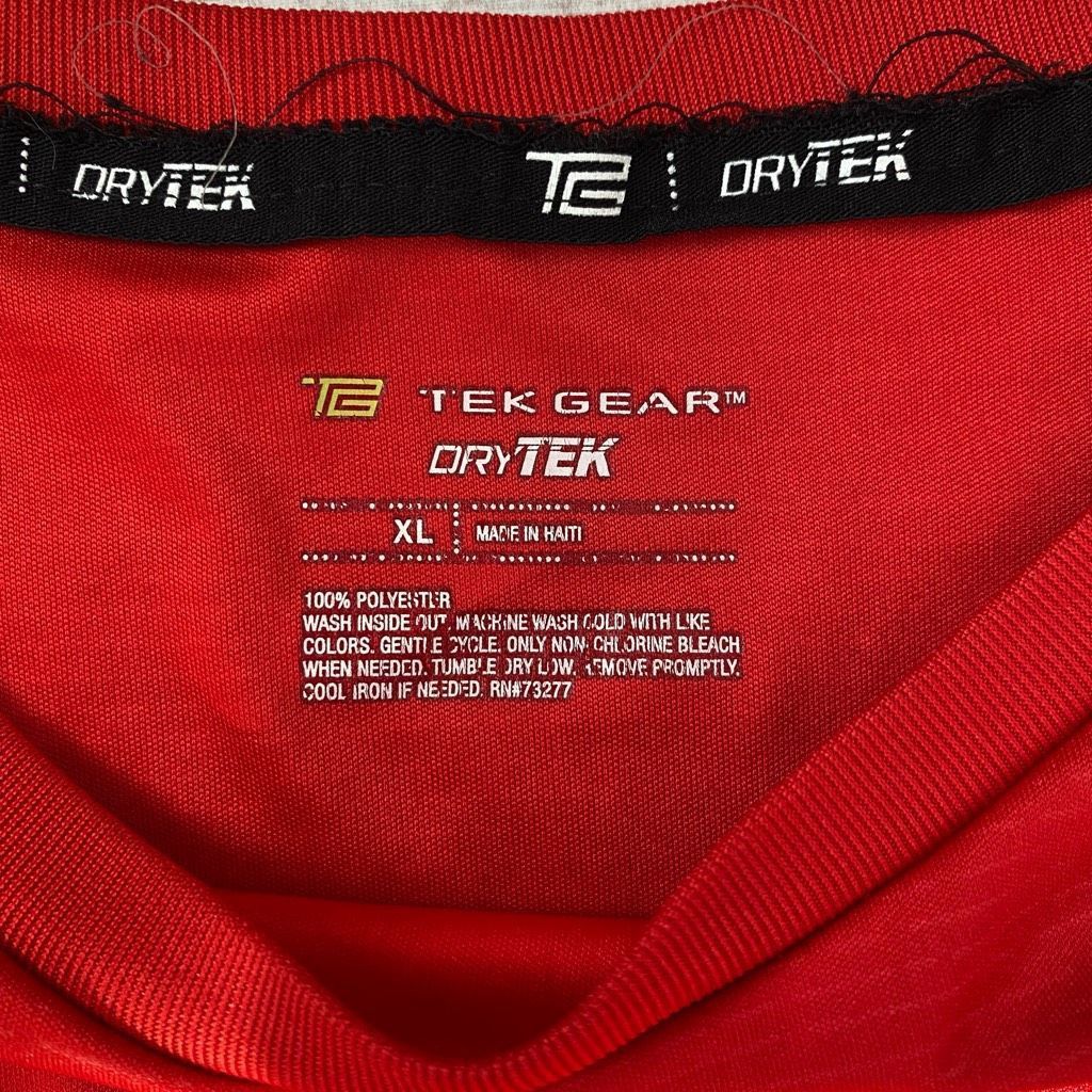 Tek Gear Tek gear dry Tek men XL short sleeve Crewneck activewear wor Size US XL / EU 56 / 4 - 6 Thumbnail
