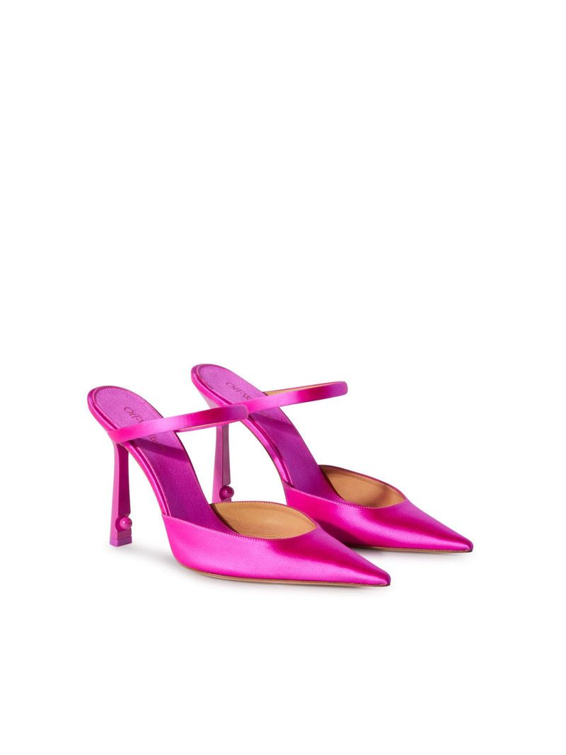 Off-White o1y1225 Mules in Fuchsia Size US 6 / IT 36 - 2 Thumbnail