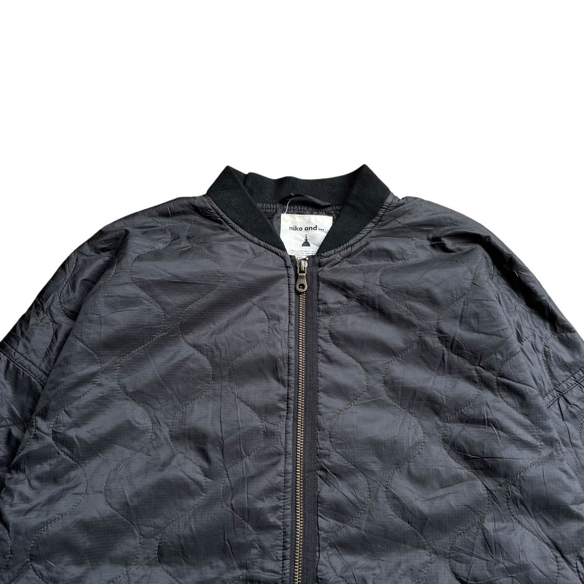 Japanese Brand Niko And Bomber Jacket Quilted Size US XL / EU 56 / 4 - 2 Thumbnail