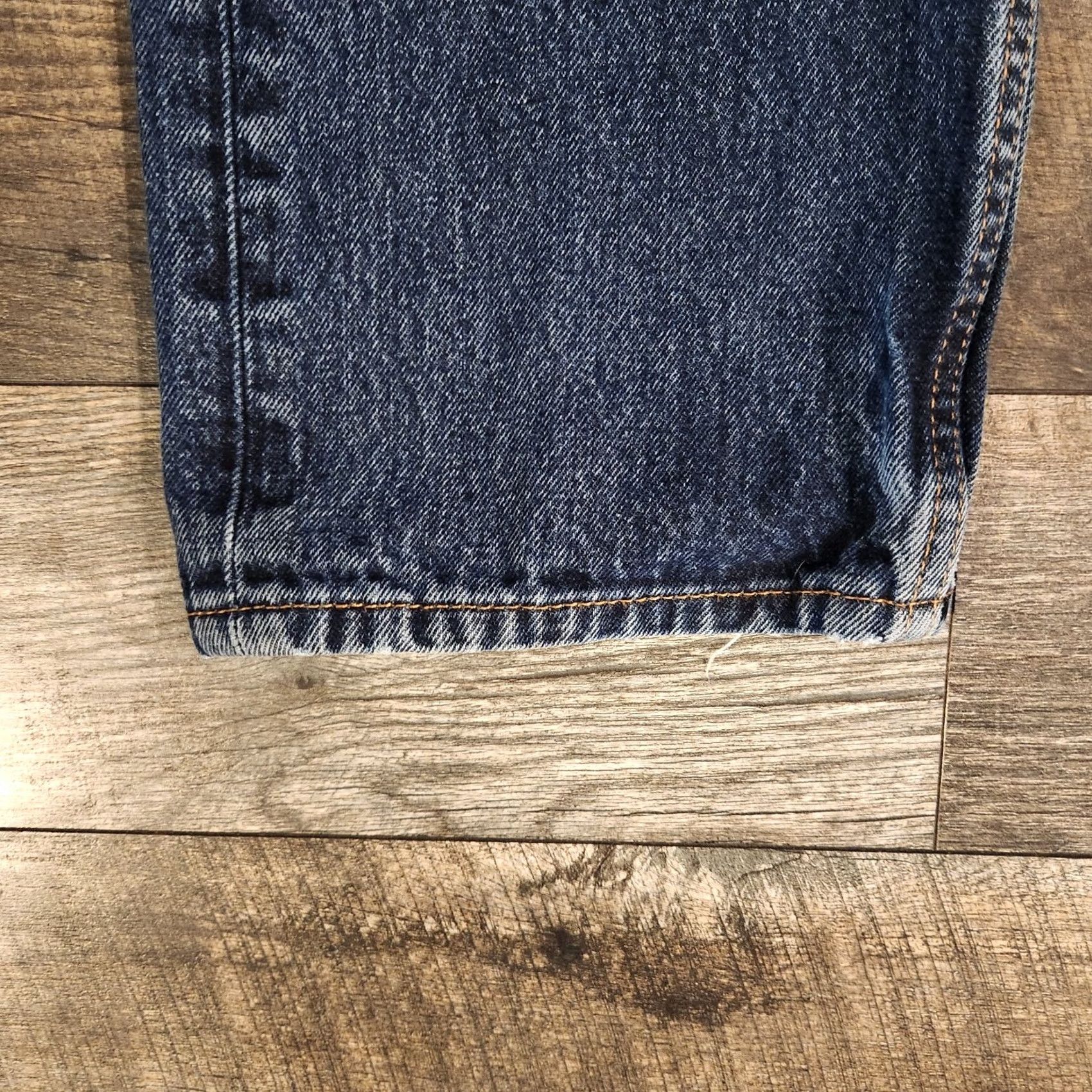 Levi's Levi's 505 Jeans Mens 36X32 Blue Regular Straight Medium Wash Denim Size US 36 / EU 52 - 5 Thumbnail