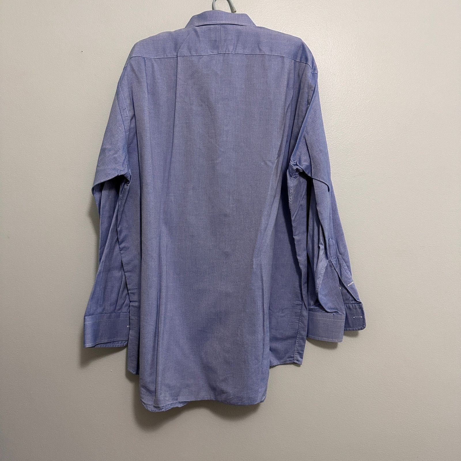 Paul Fredrick Paul Fredrick blue textured button down size 16.5 Size US L / EU 52-54 / 3 - 3 Thumbnail
