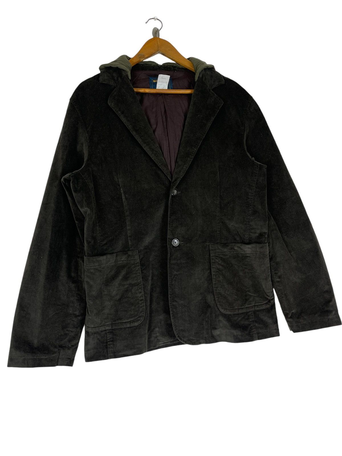 Vintage × Woolrich Woolen Mills WOOLRICH EST1830 HOODIE COAT JACKET Size US L / EU 52-54 / 3 - 8 Thumbnail